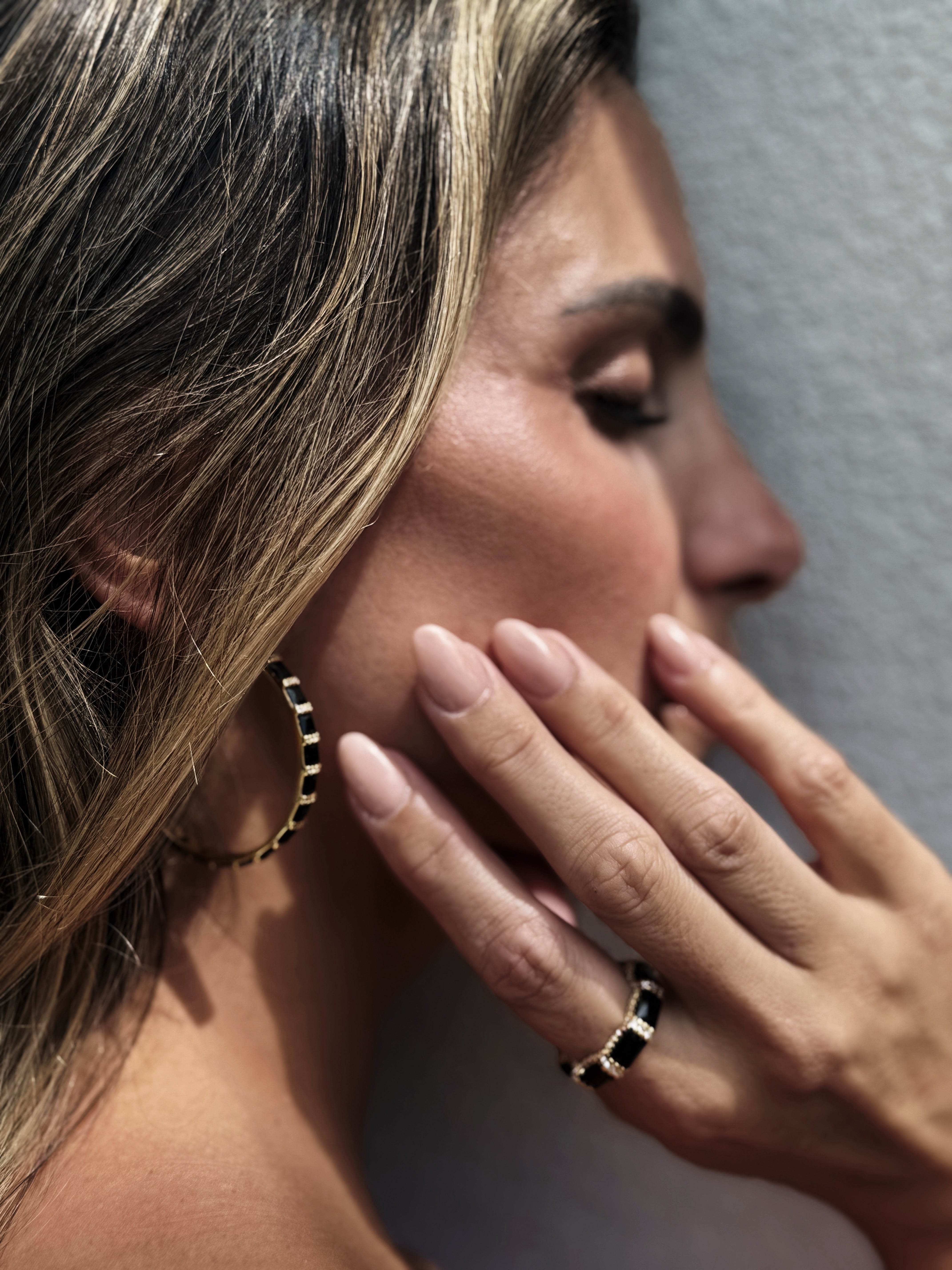 Black Zircon Ring