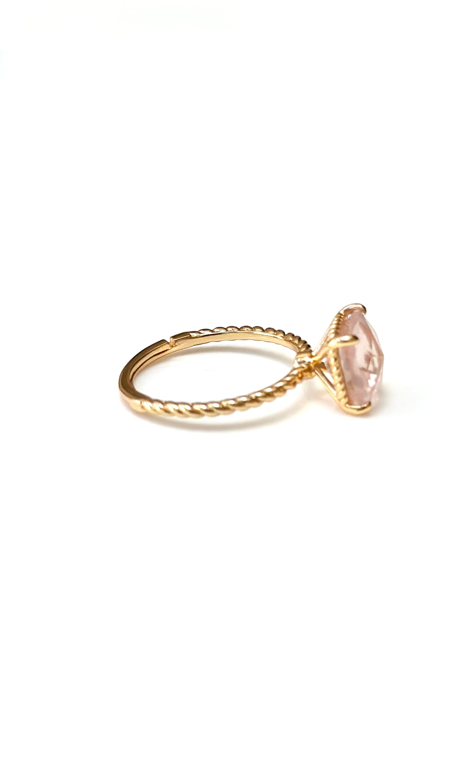 Rose Quartz Ring