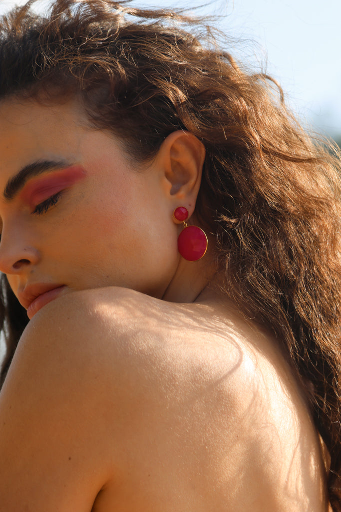 Fuchsia Earrings