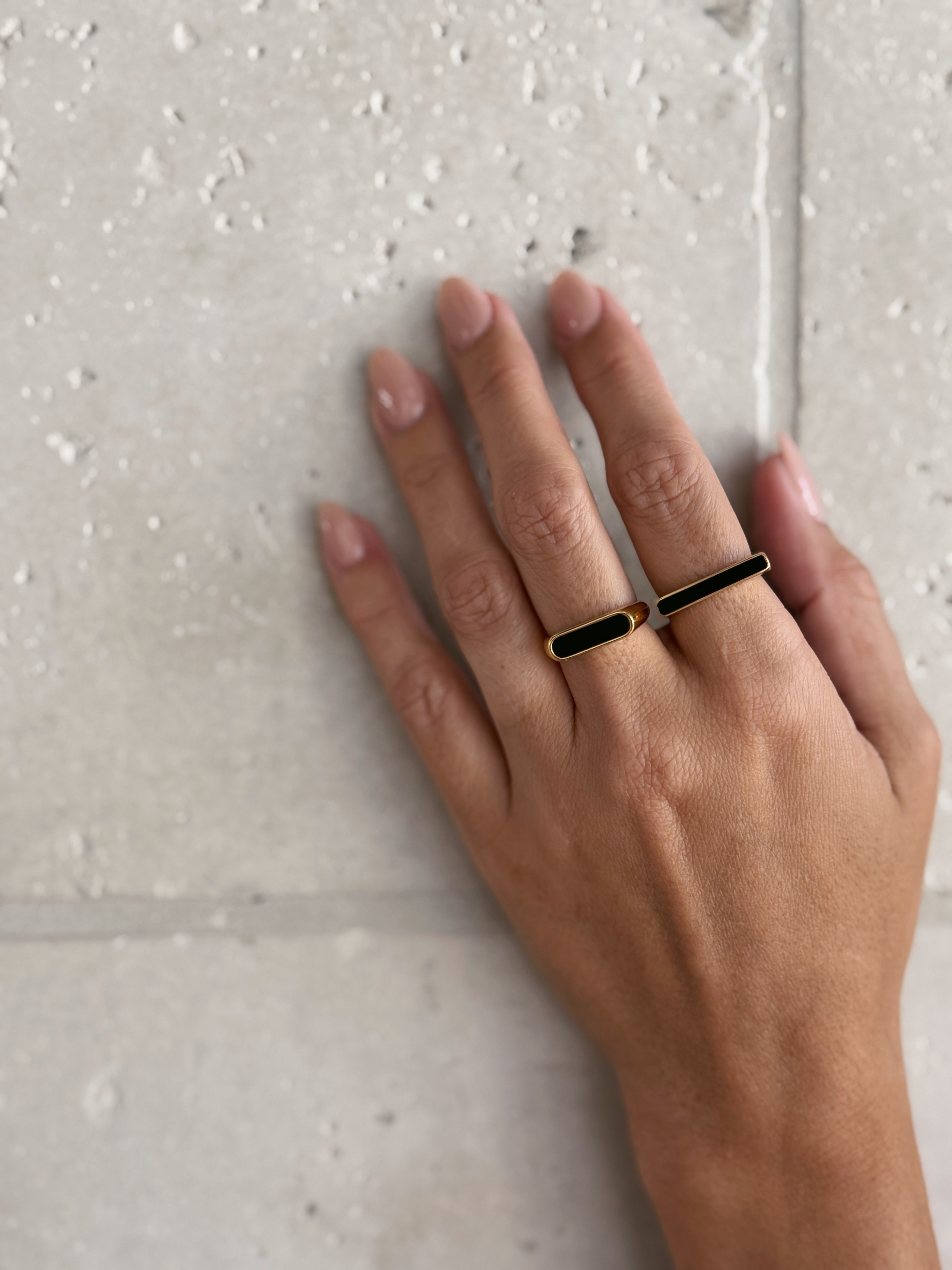 Black Bar Ring