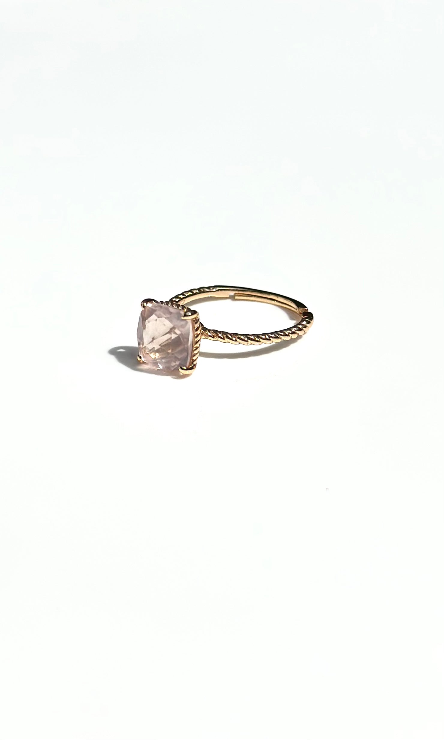Rose Quartz Ring