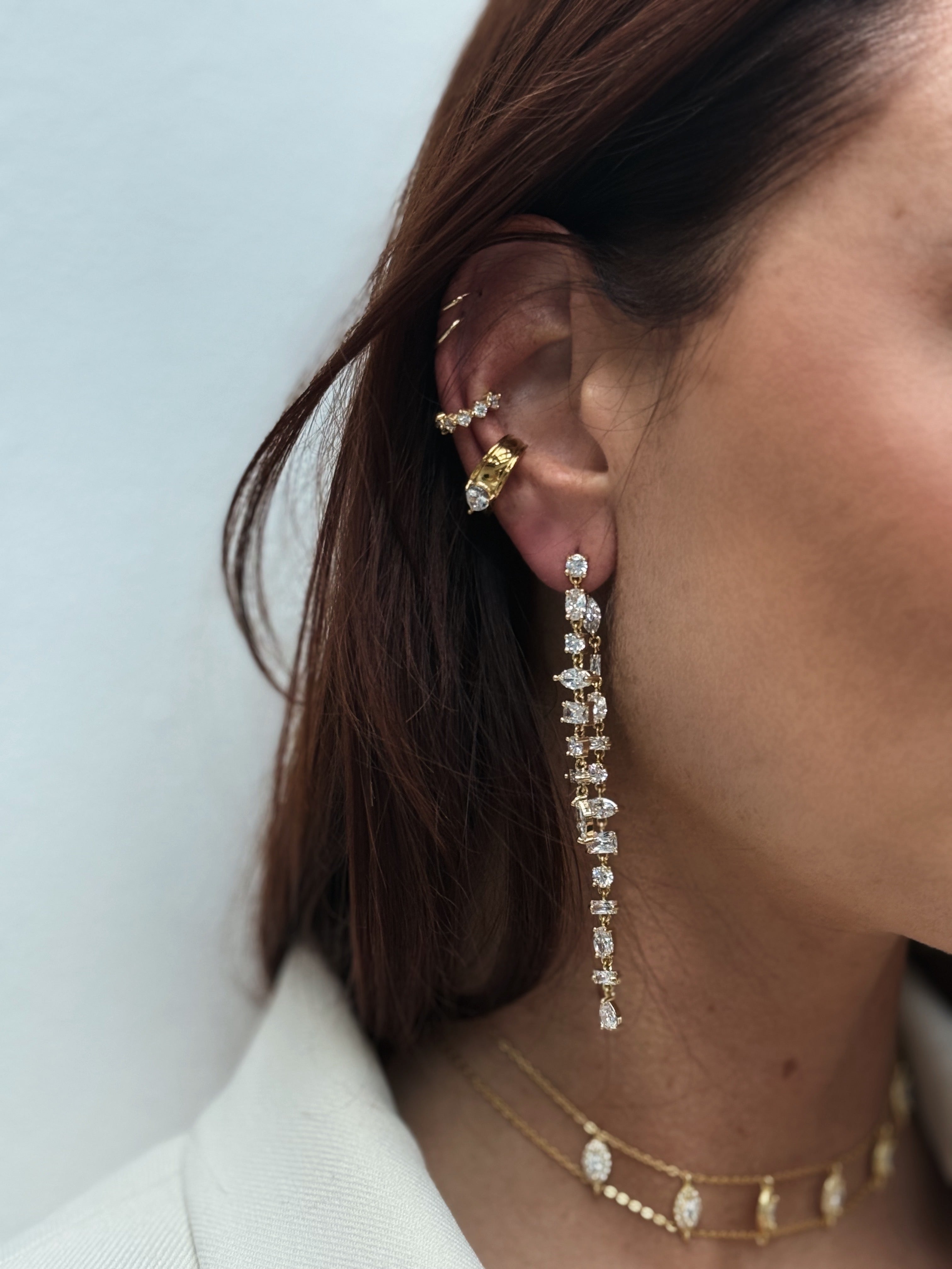 Blinged Out Ear Cuff