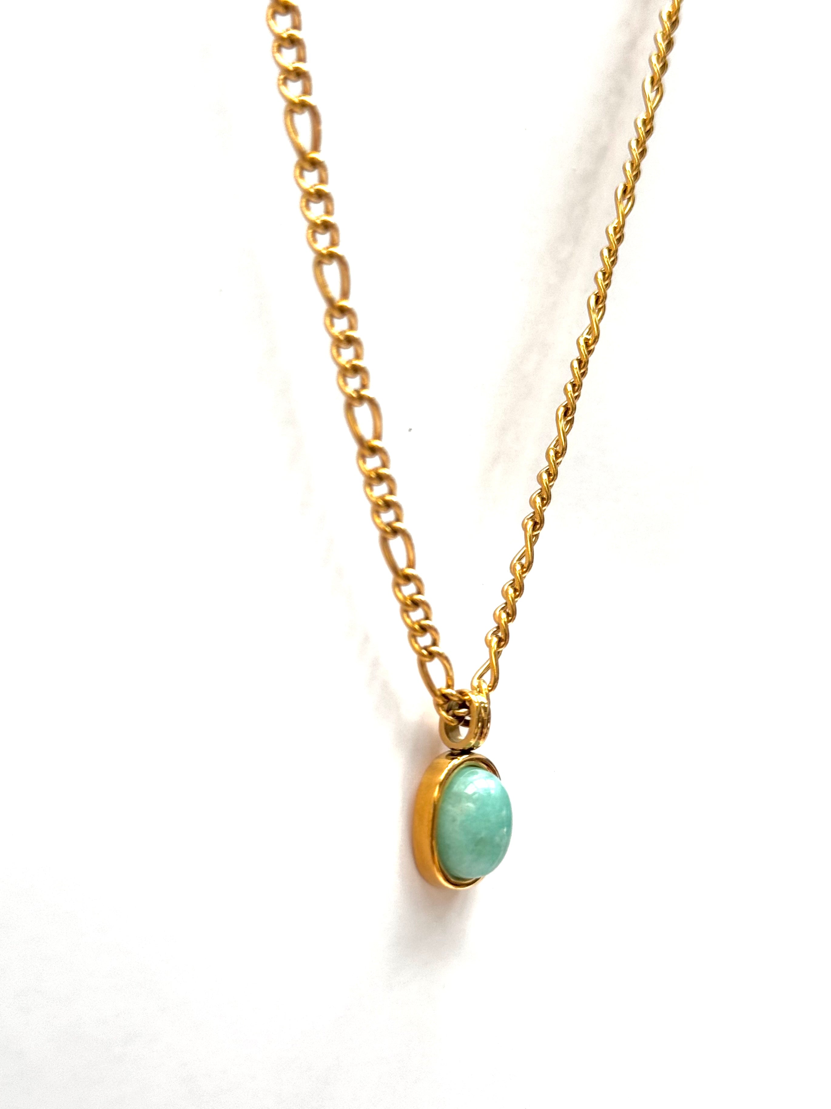 Peacock blue Necklace