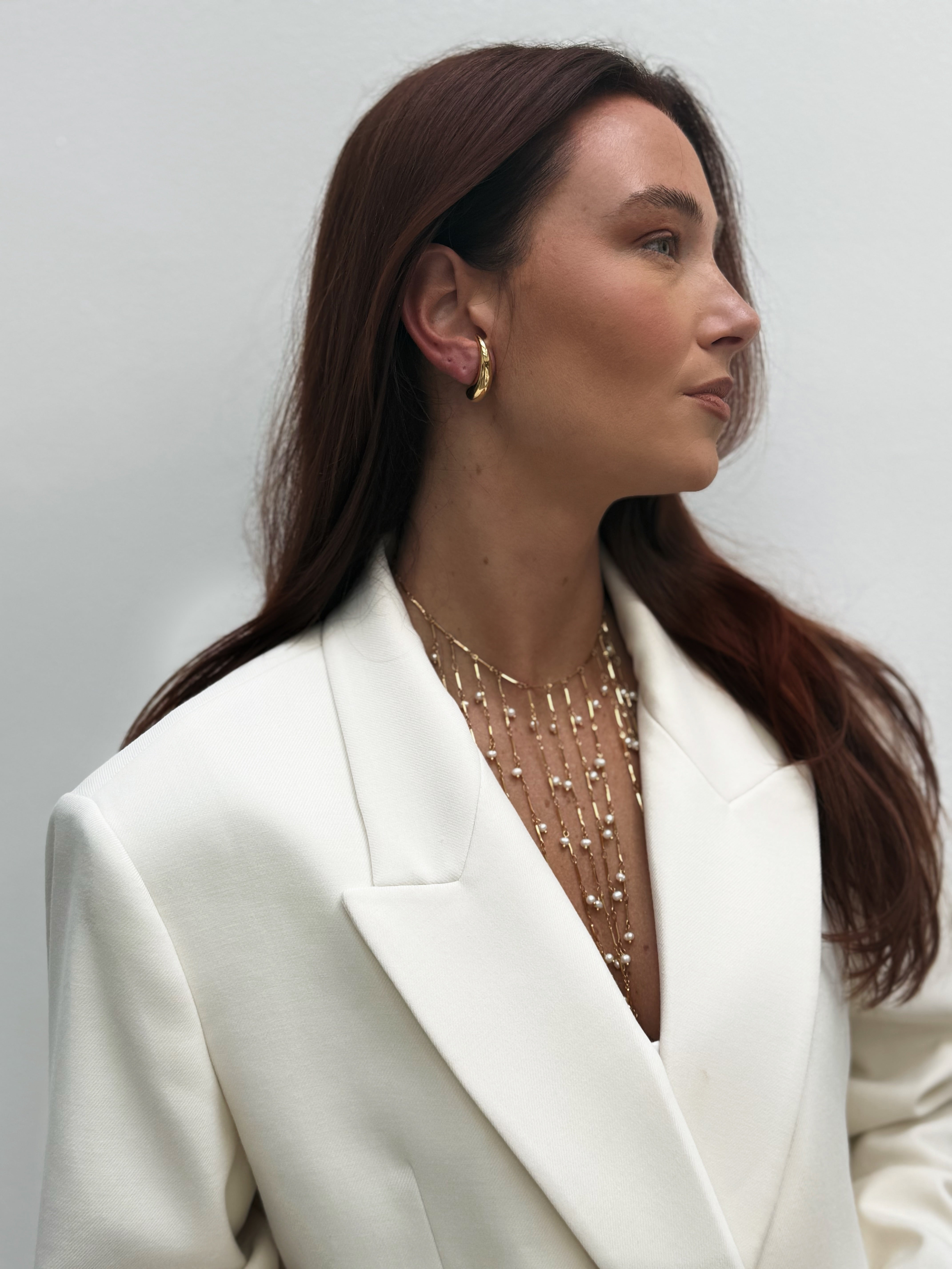 Pearl Cascade Necklace