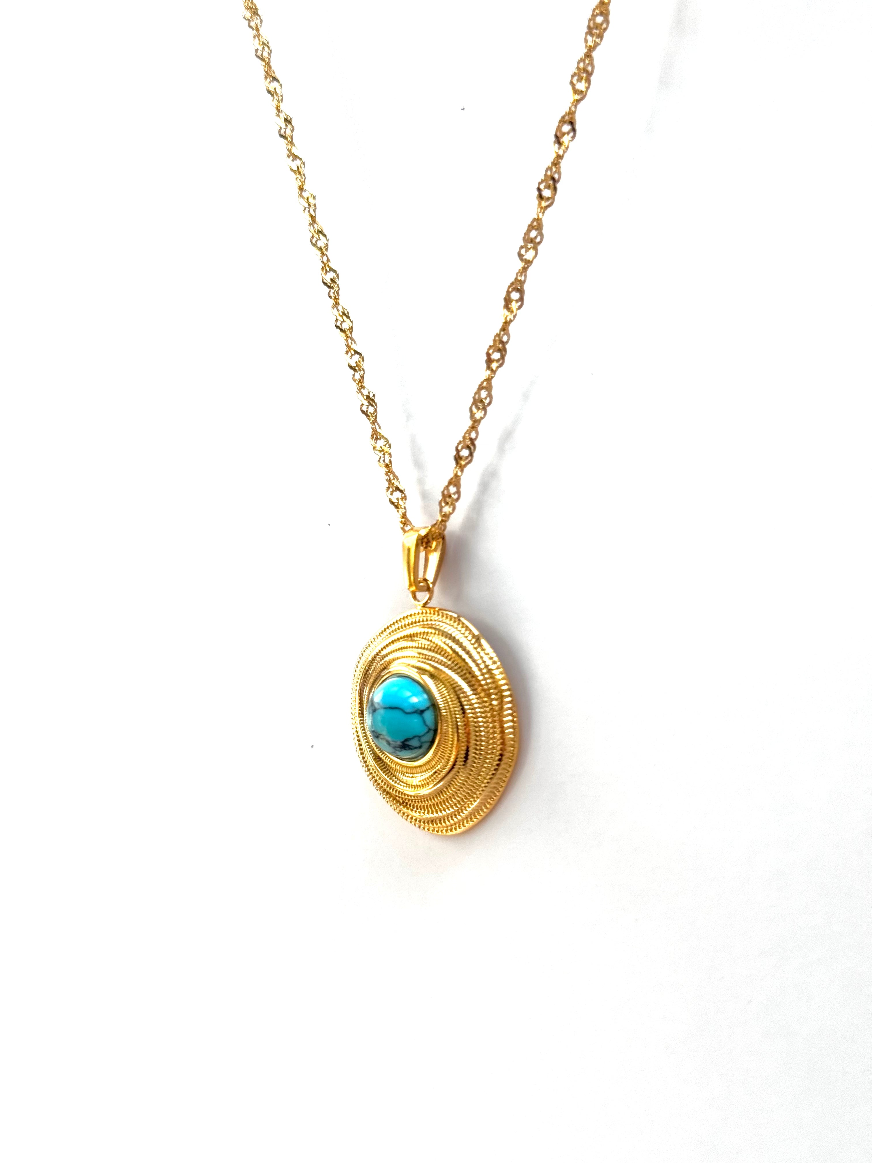 Aqua Necklace
