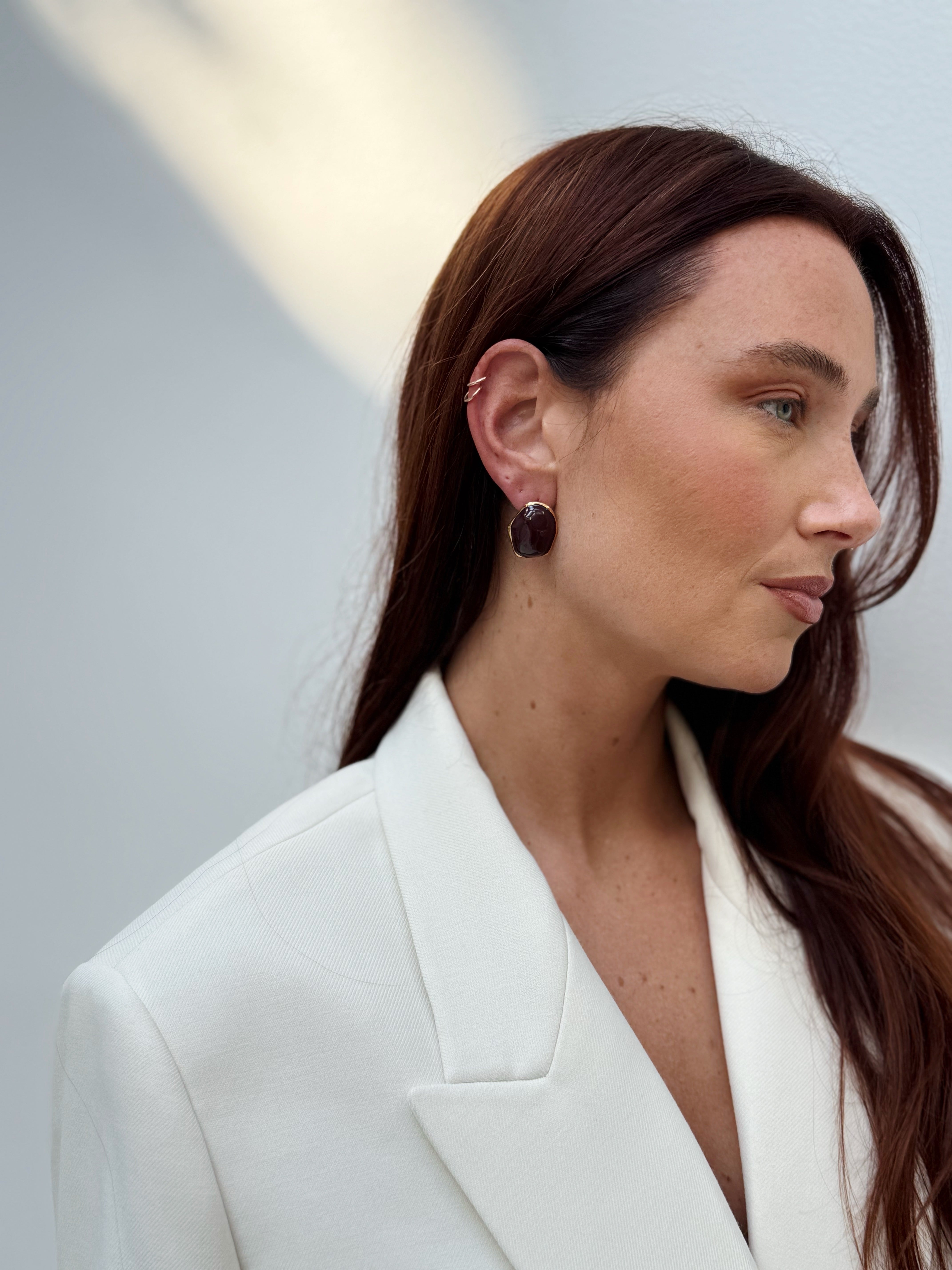 Chestnut Flood Earrings