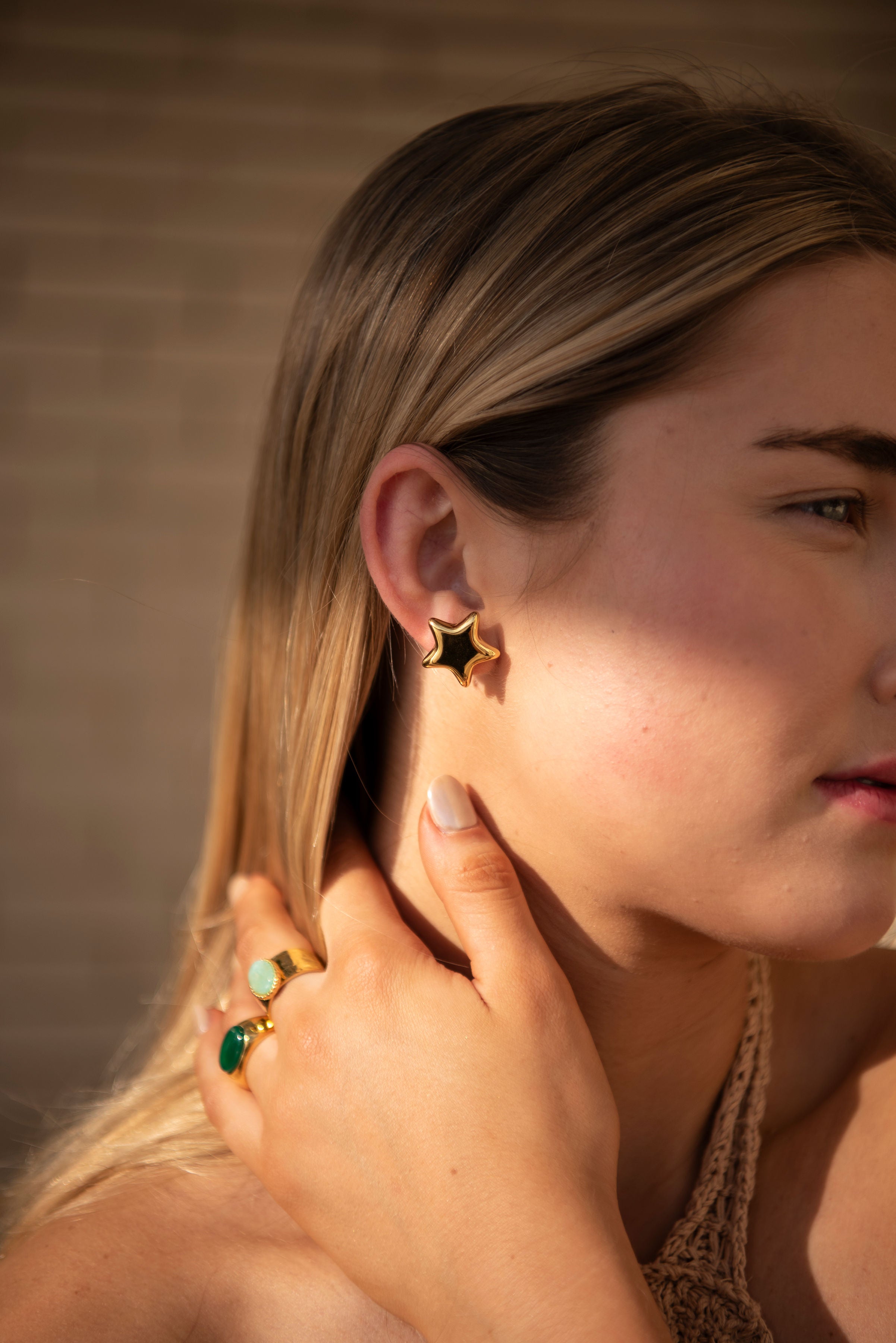 Balloon Star Studs
