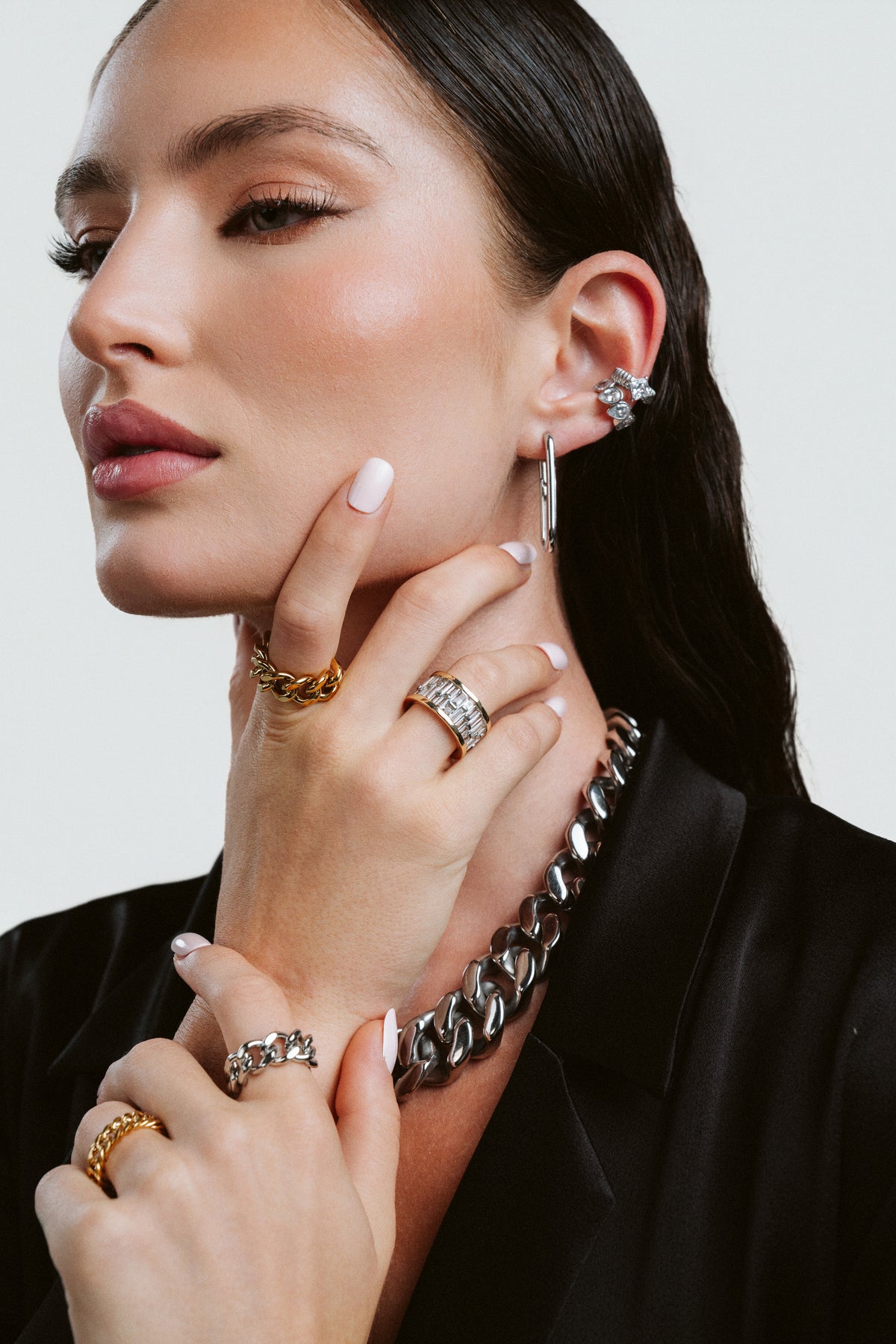 Oval Hoops