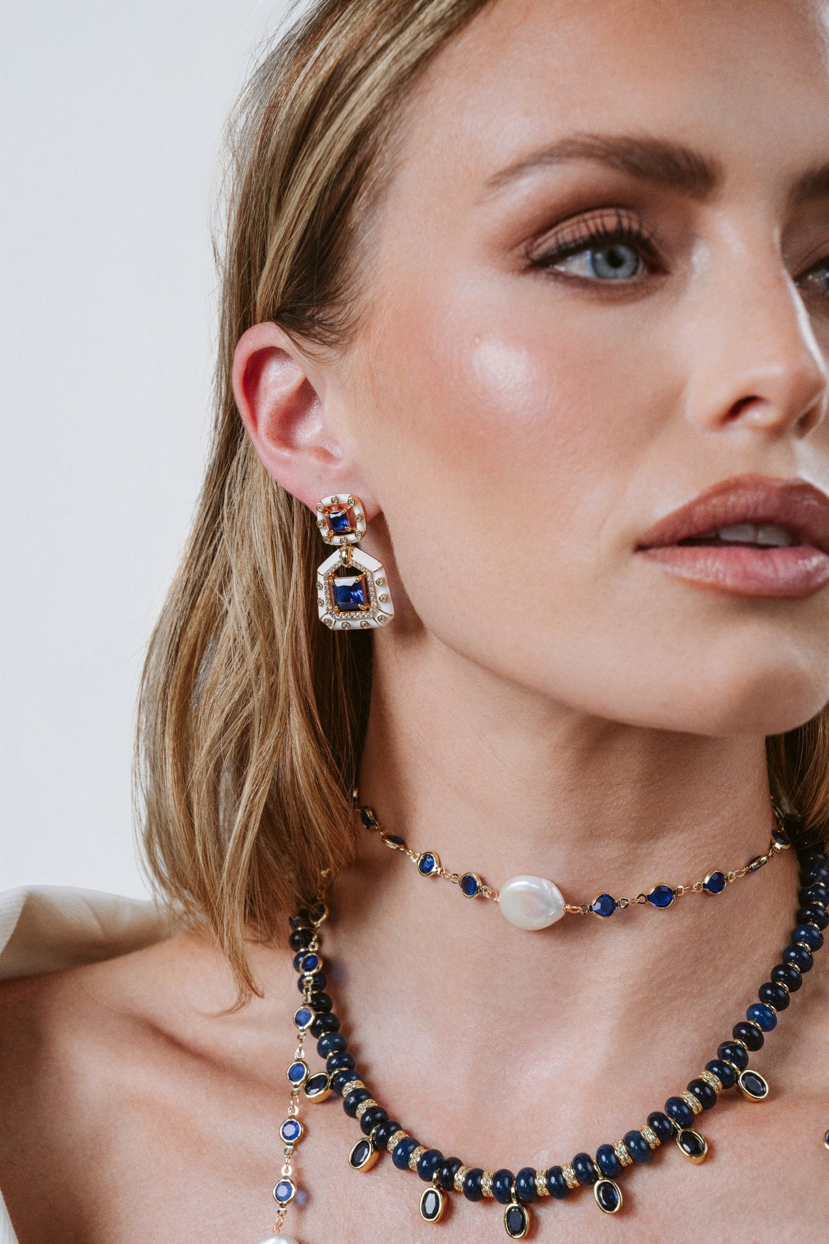 Blue Dynasty Earrings