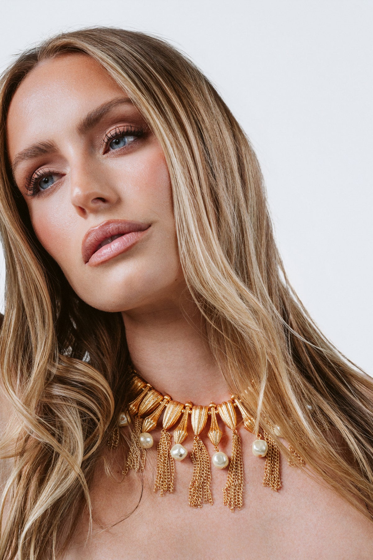 Cleopatra Tassel Necklace