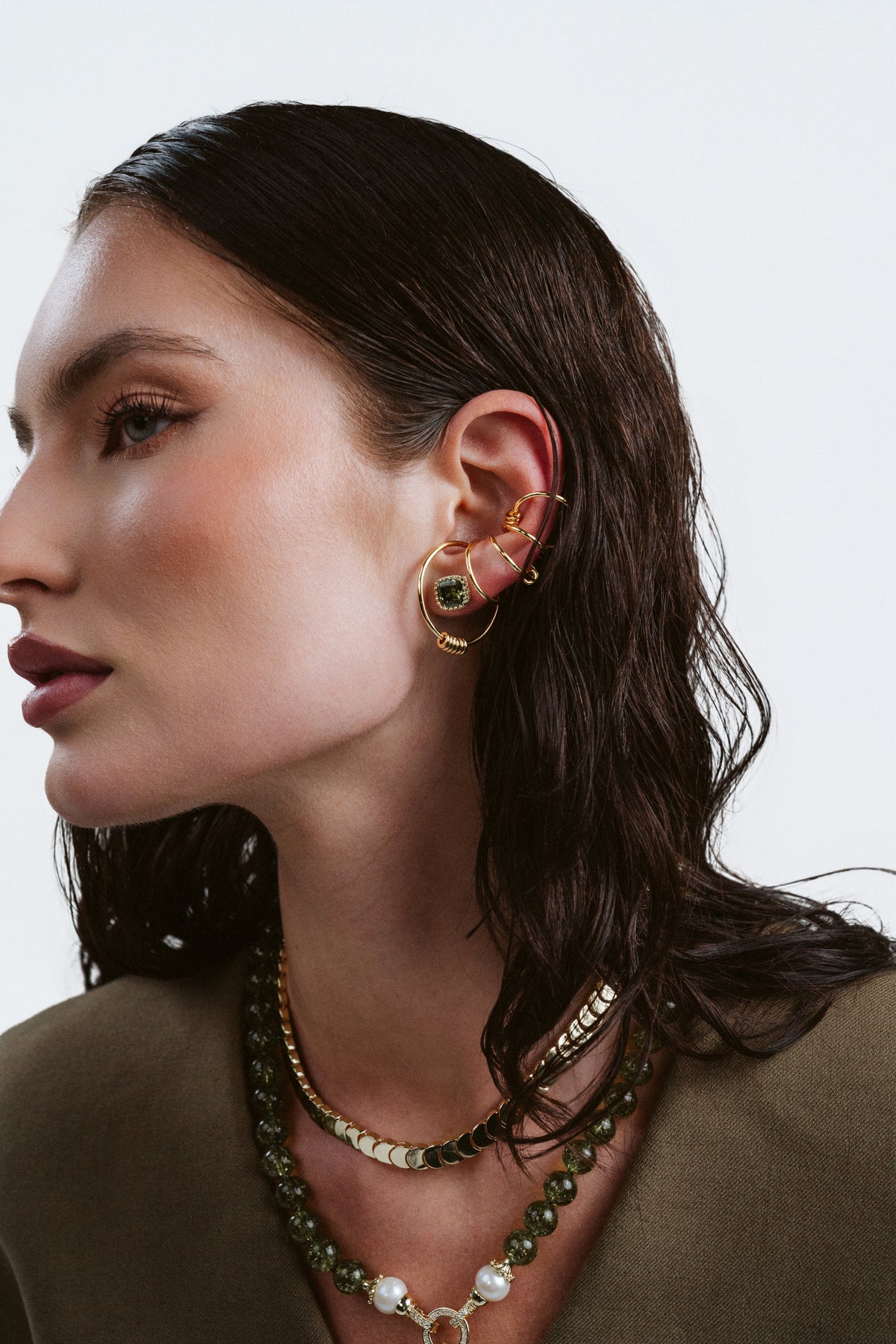 Loop Cuff Earrings (Pair)