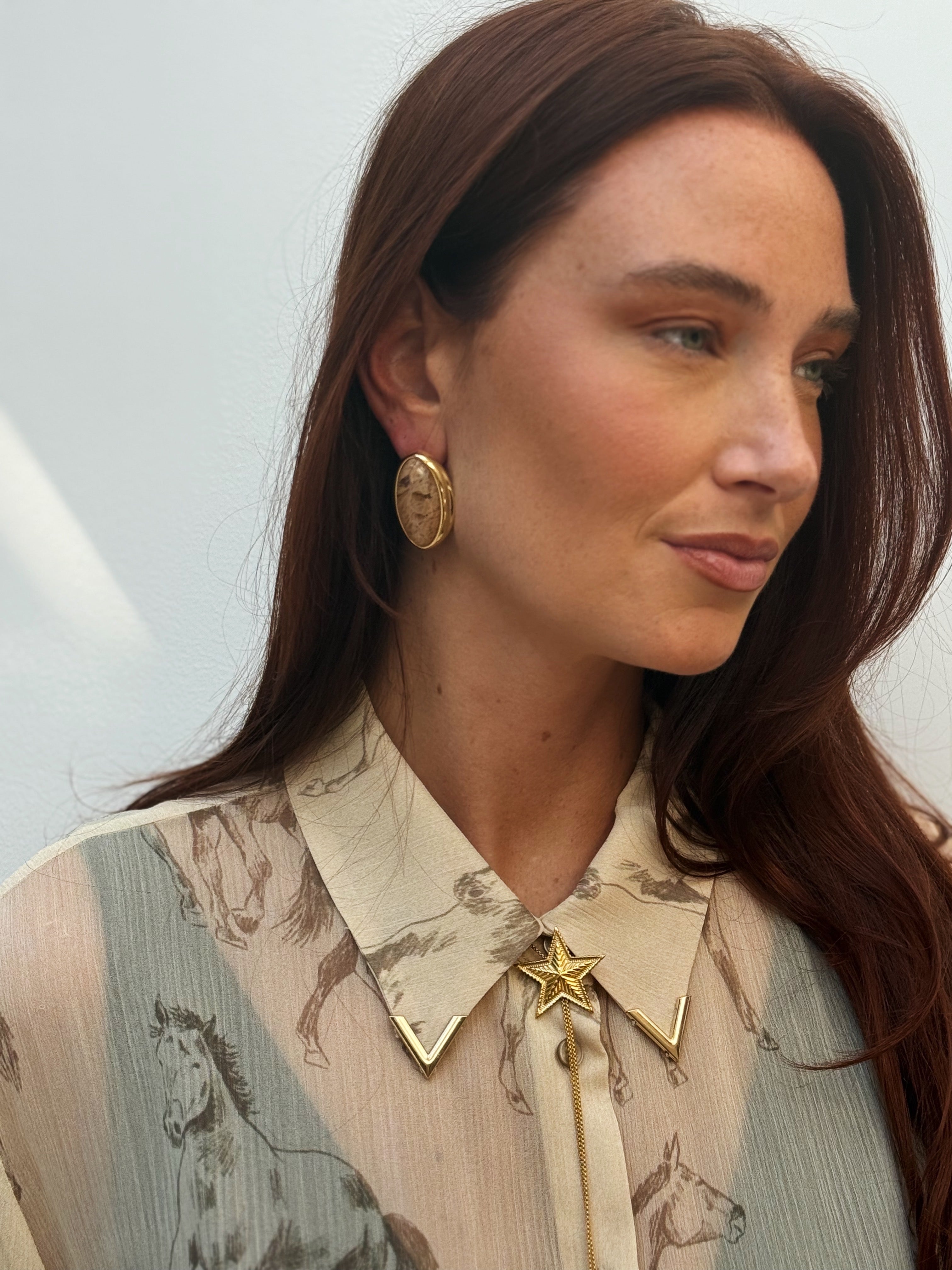 Star Bolo Tie Necklace