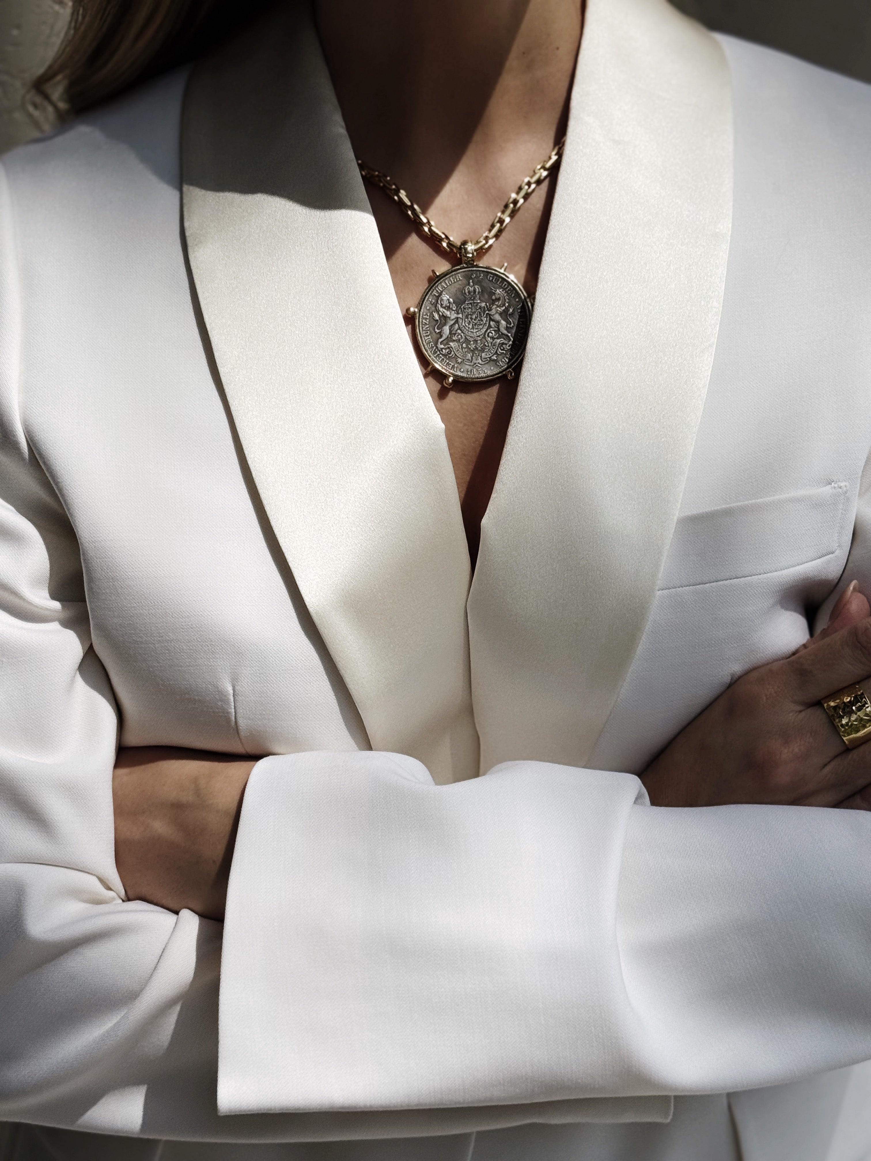 Germany 1855 Coin Necklace