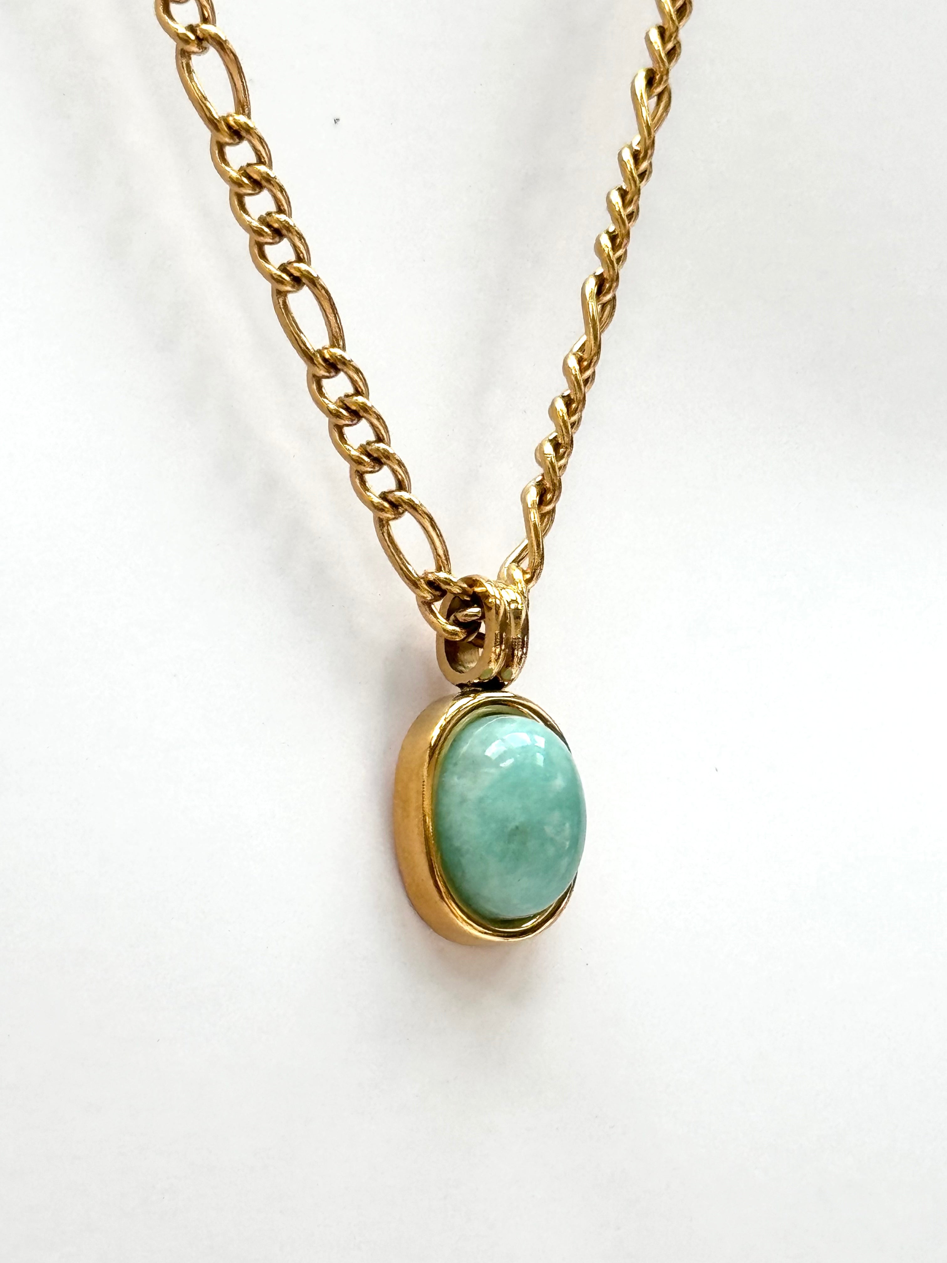 Peacock blue Necklace