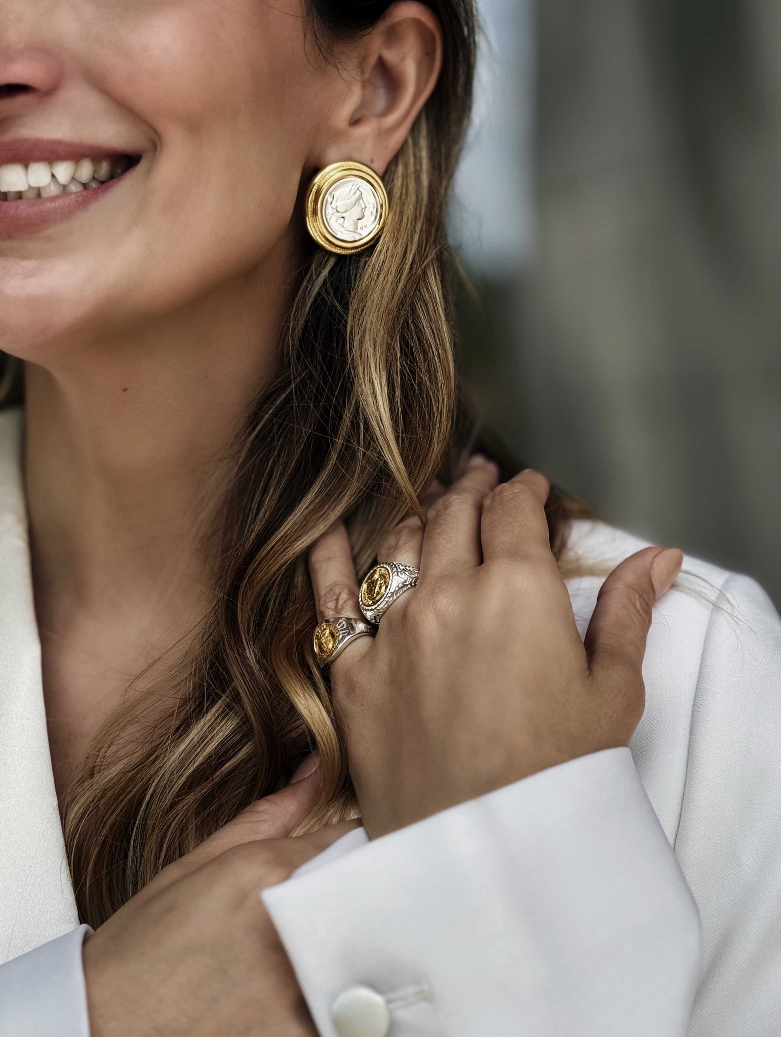 Mercury Dime Coin Earrings