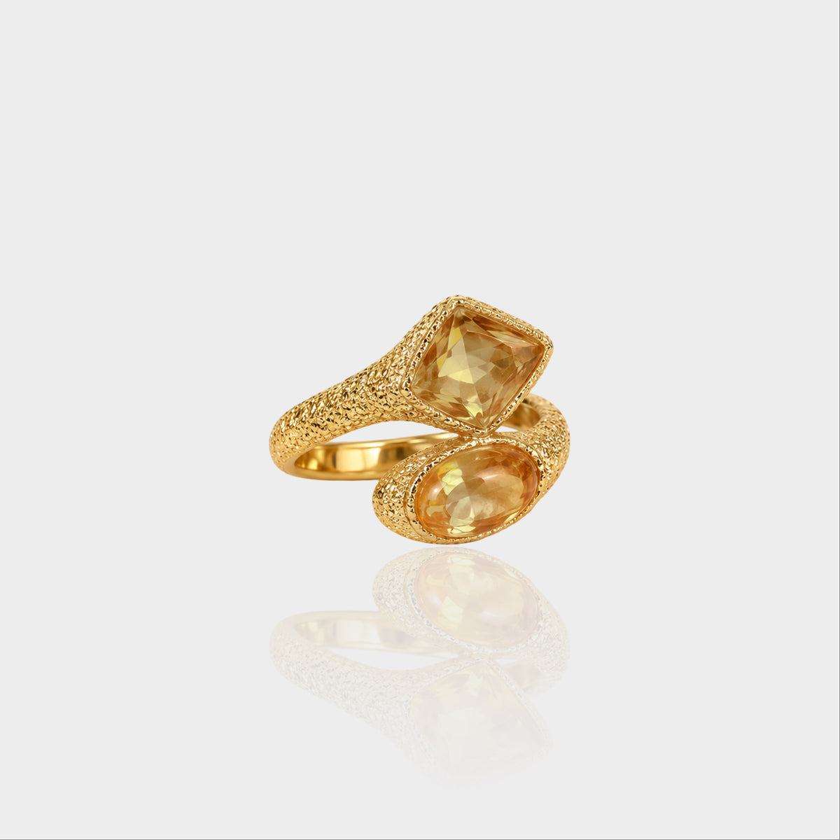 Twin Stone Ring