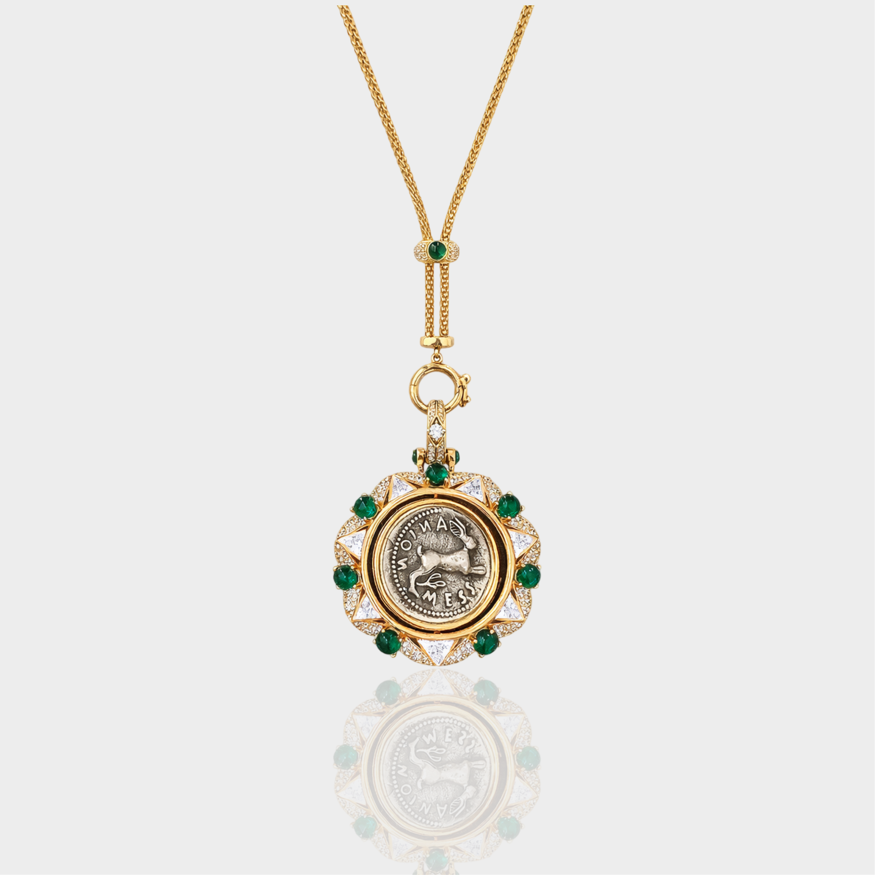 Majestic Coin Pendant Necklace