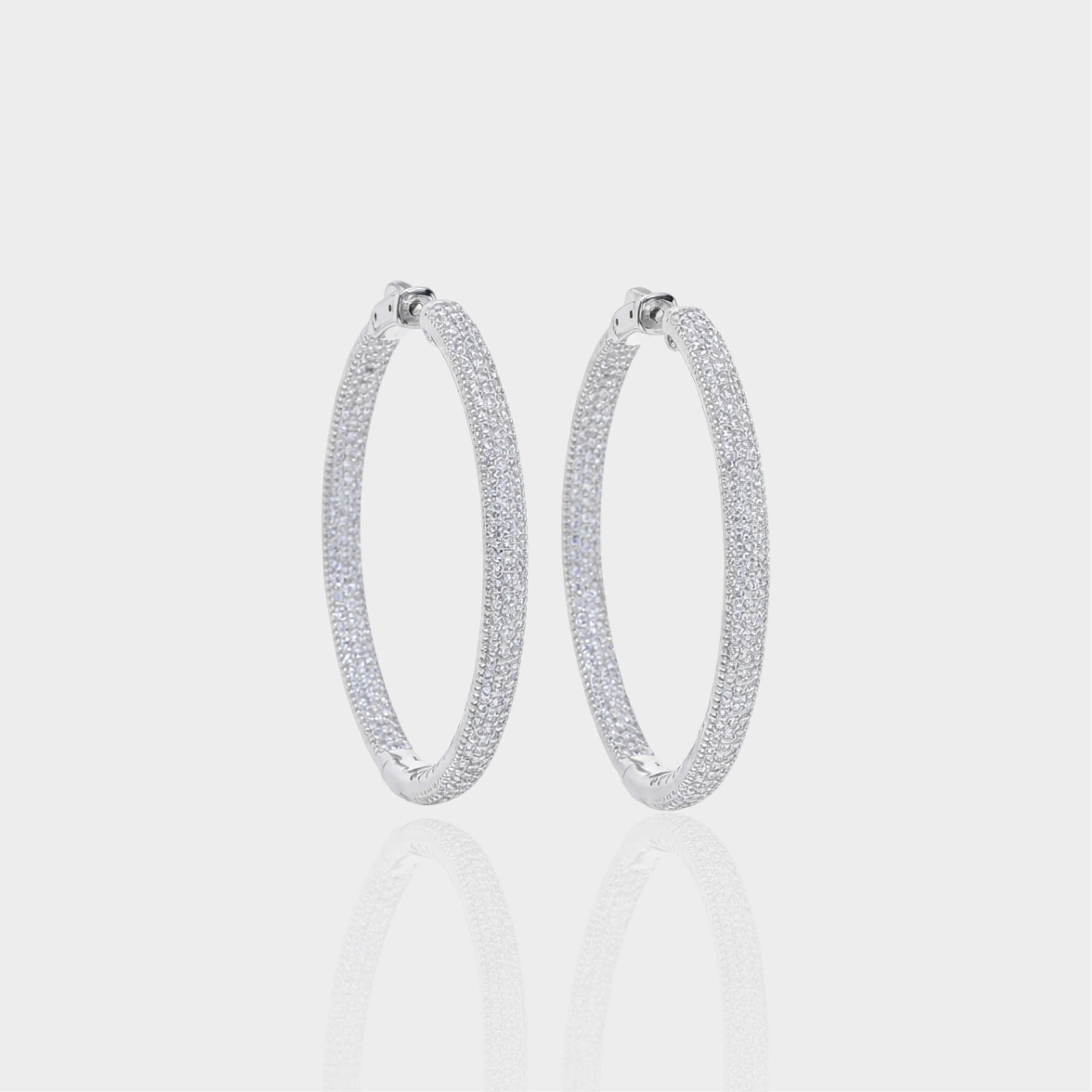 Diamond Dust Hoops