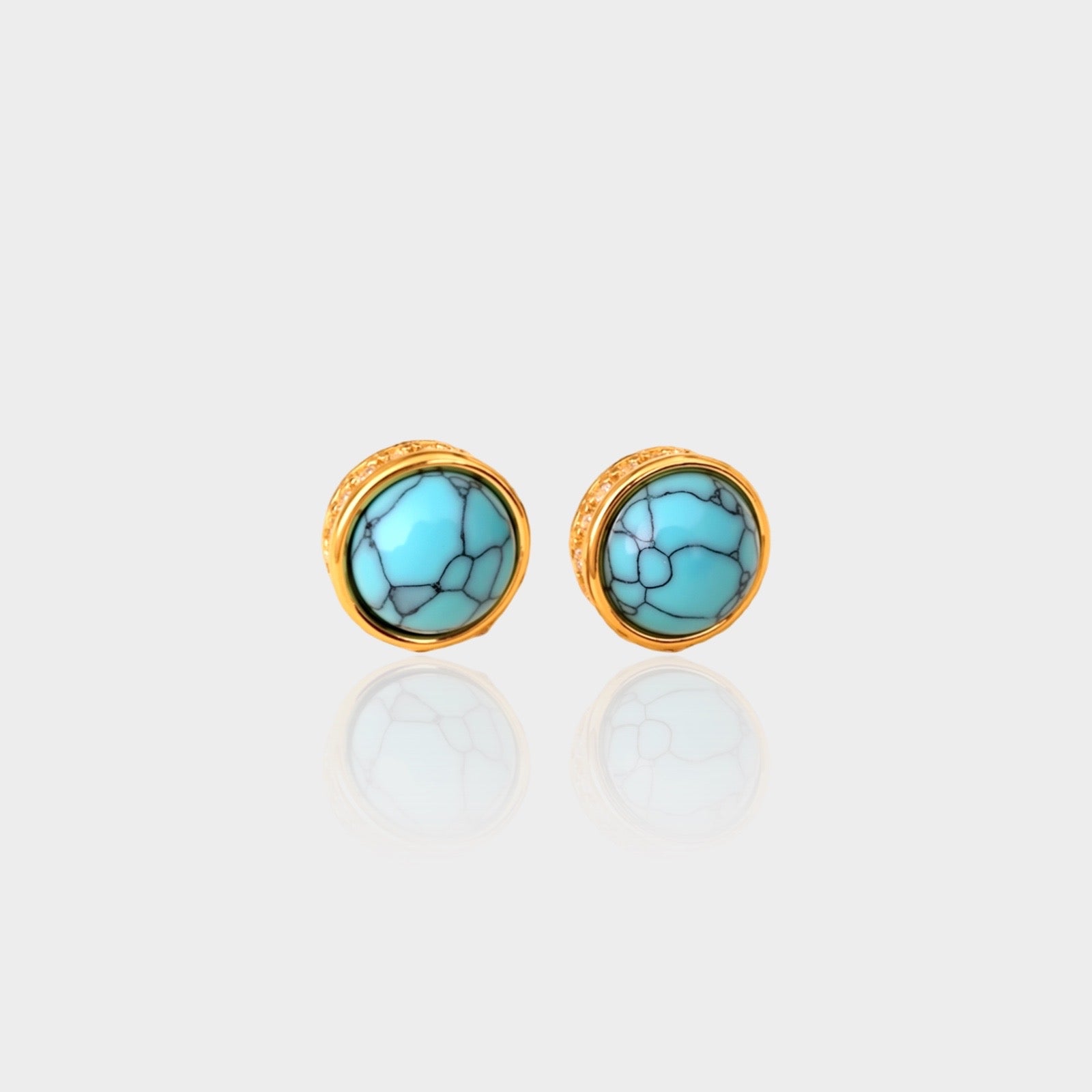 Turquoise Stud Earrings