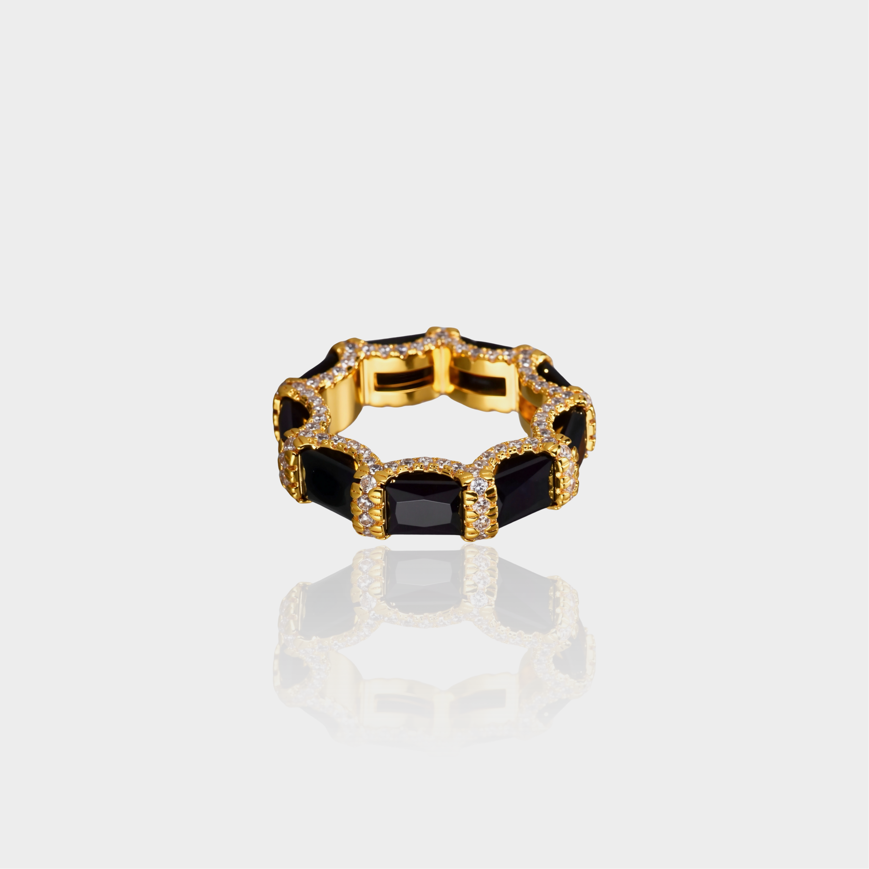 Black Zircon Ring