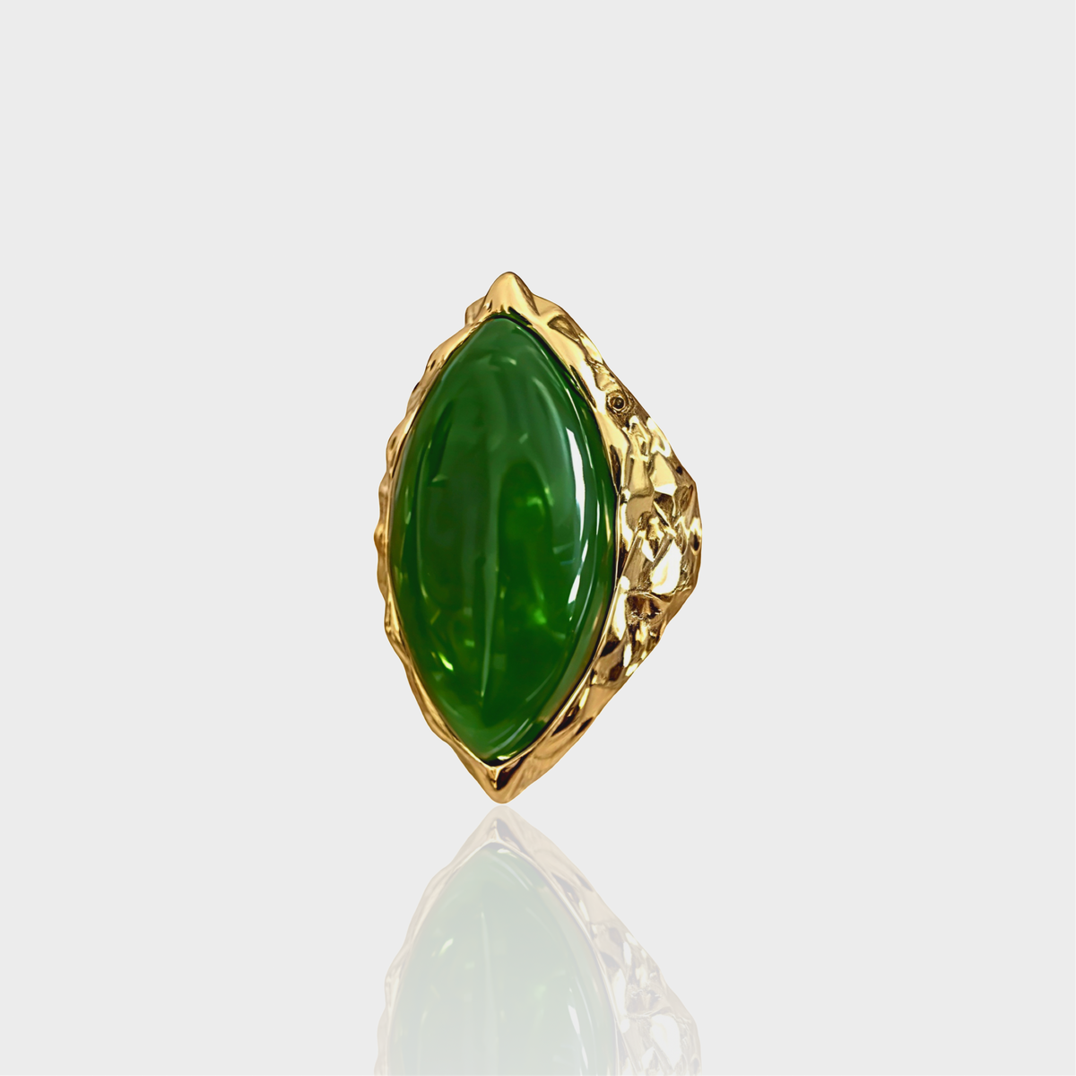 Marquise Cabochon Ring