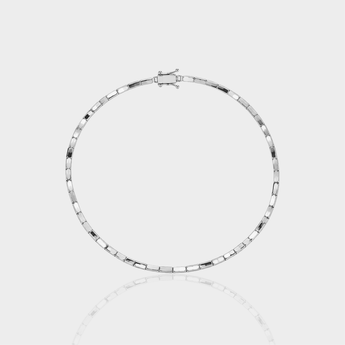 Block Link Necklace