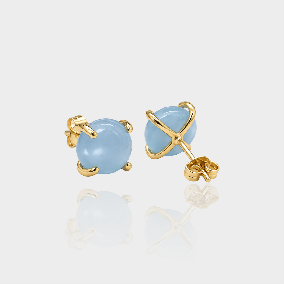Dusty Blue Studs