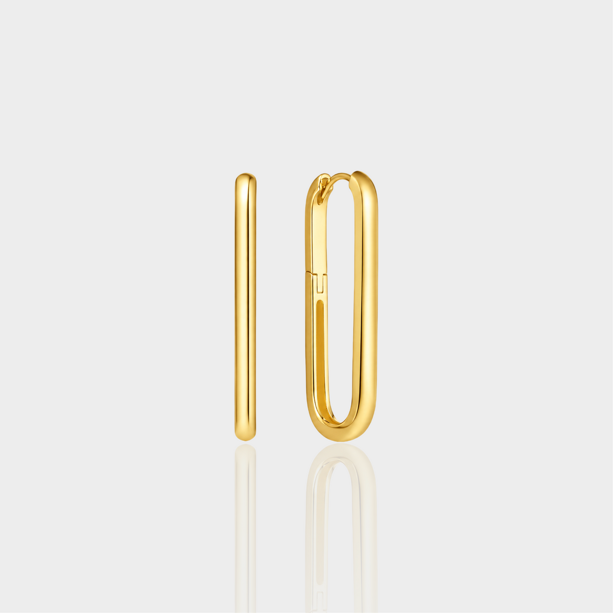 Oval Hoops