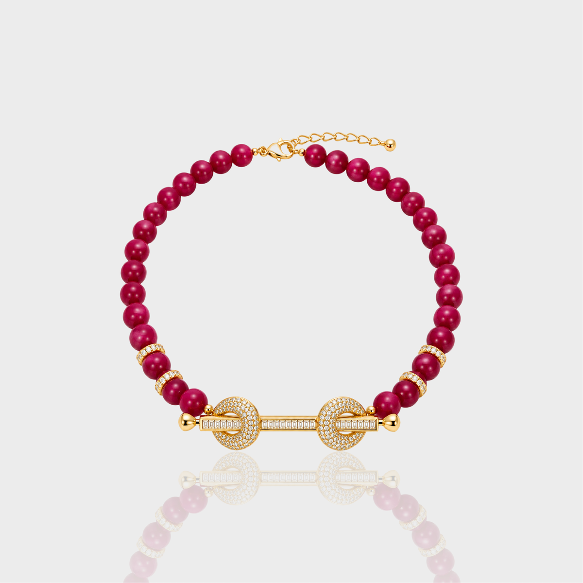 Berry Oasis Choker Necklace