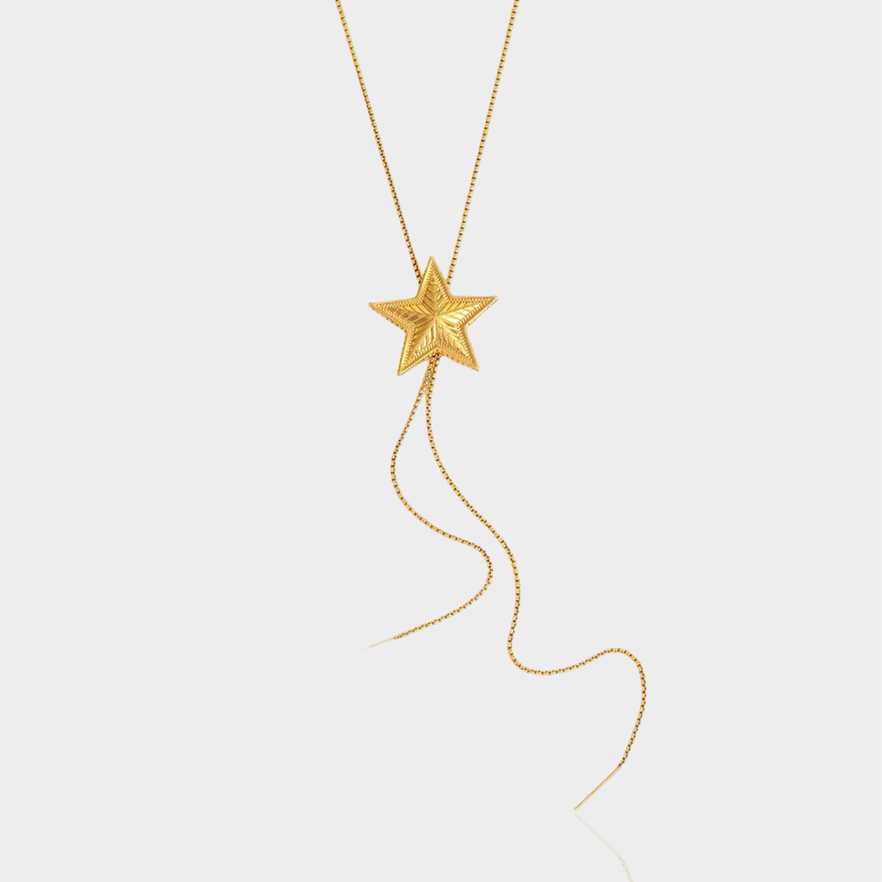 Star Bolo Tie Necklace