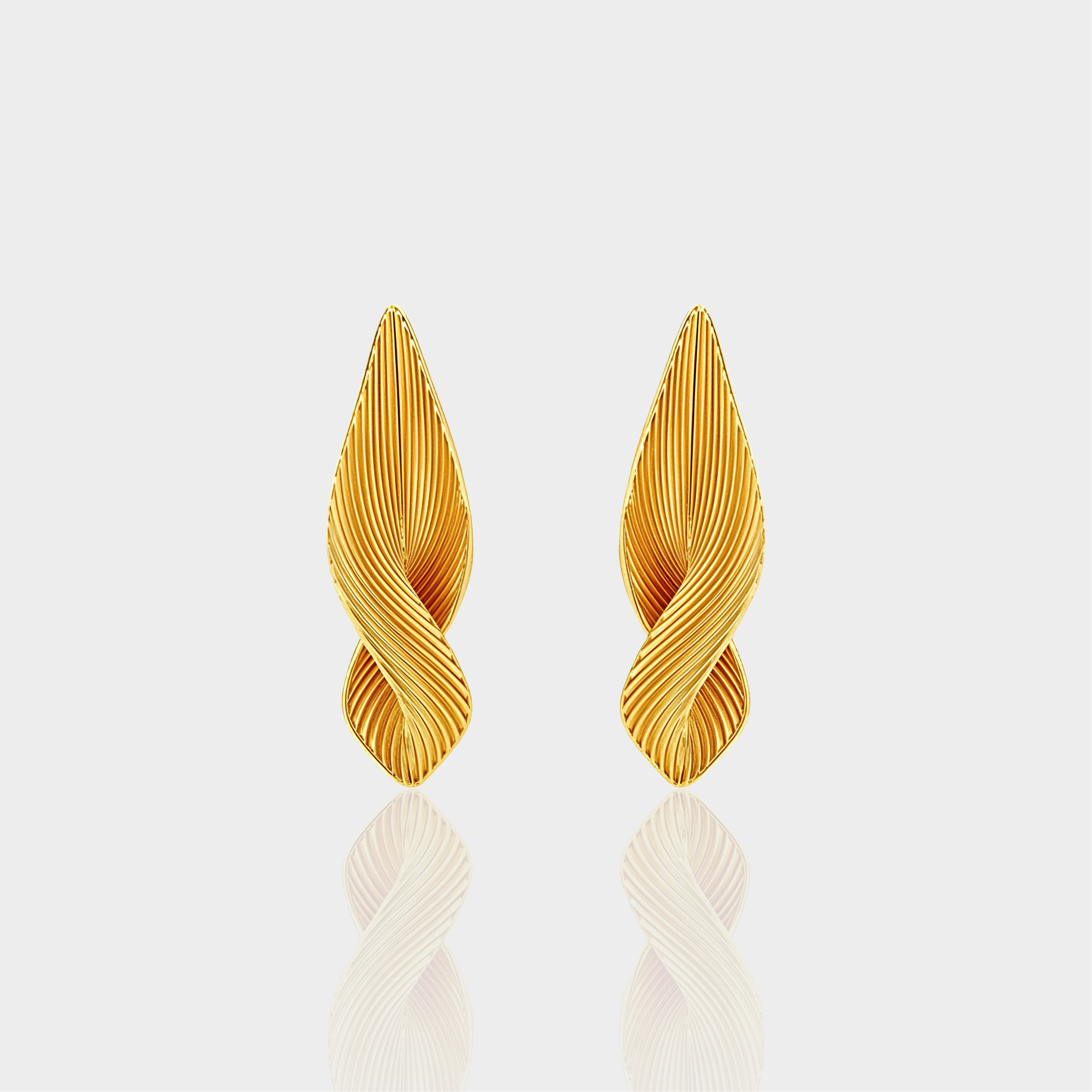 Twist Drop Earrings
