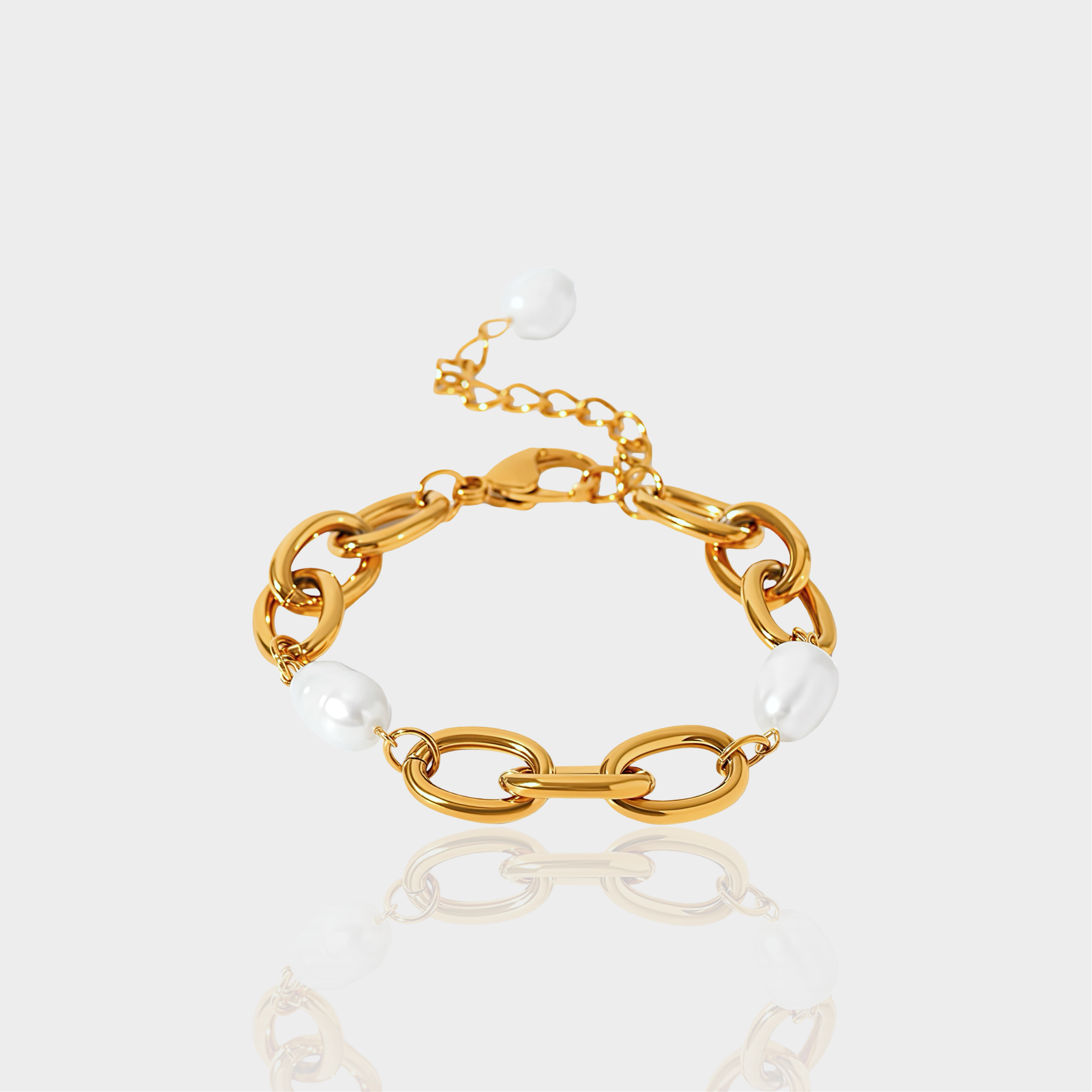 Pearl Chain Bracelet