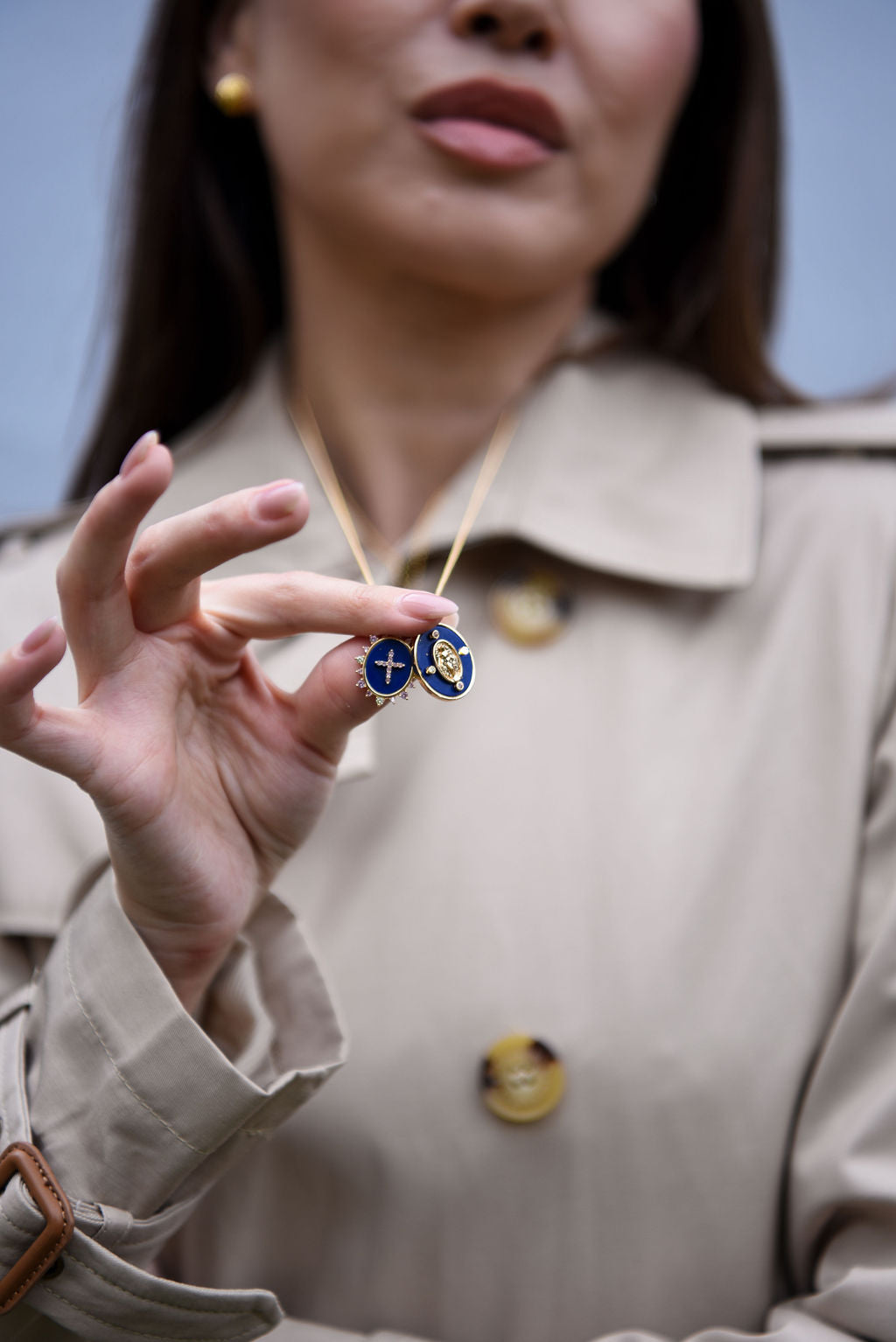 Blue Heirloom Necklace