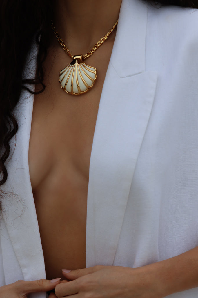 Ivory Shell Necklace