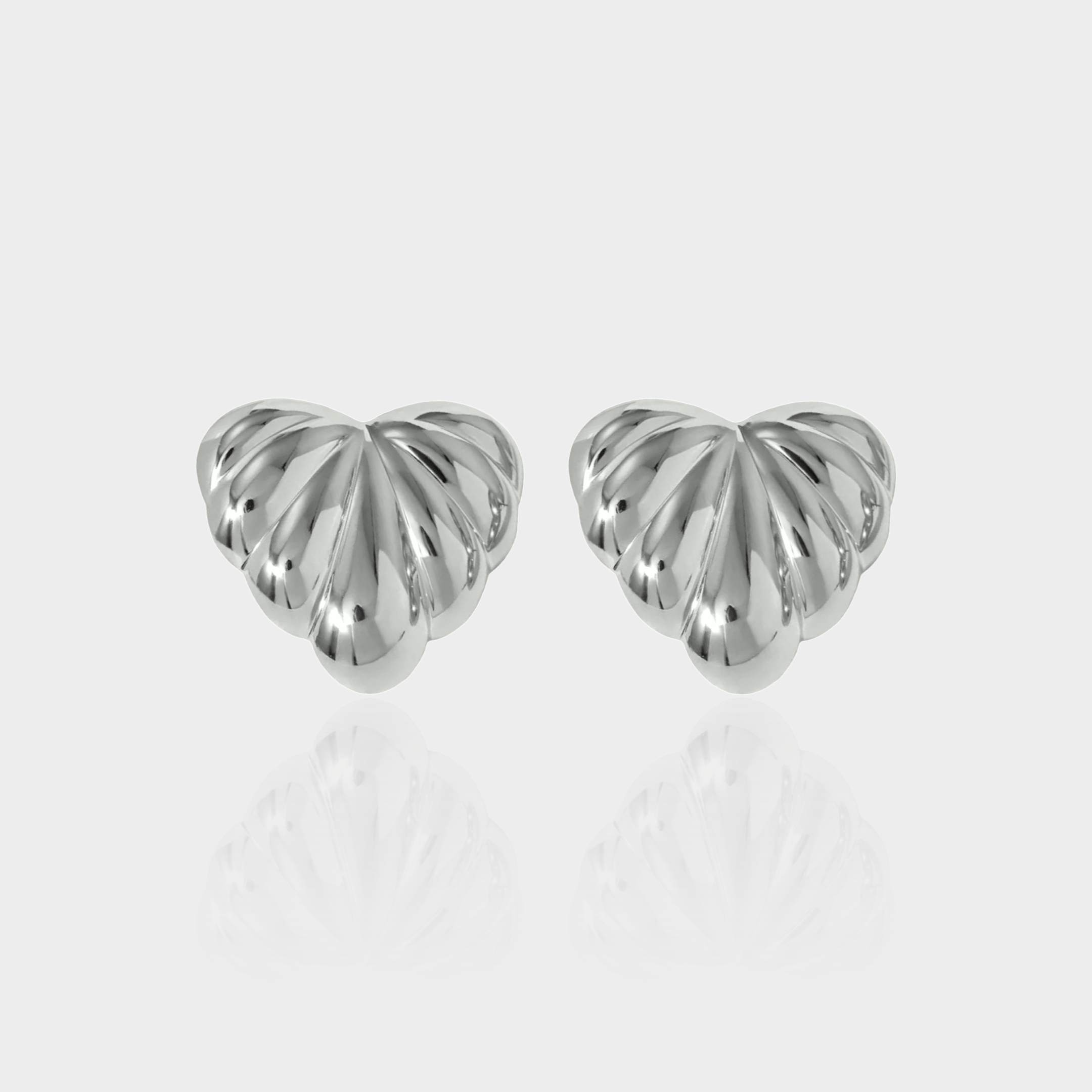 Heart Shell Earrings