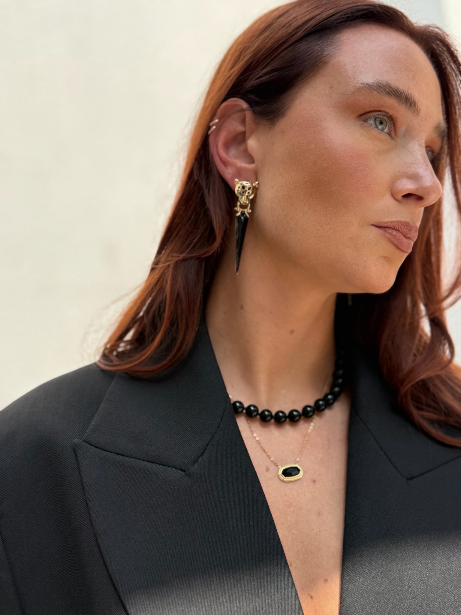Panther Earrings