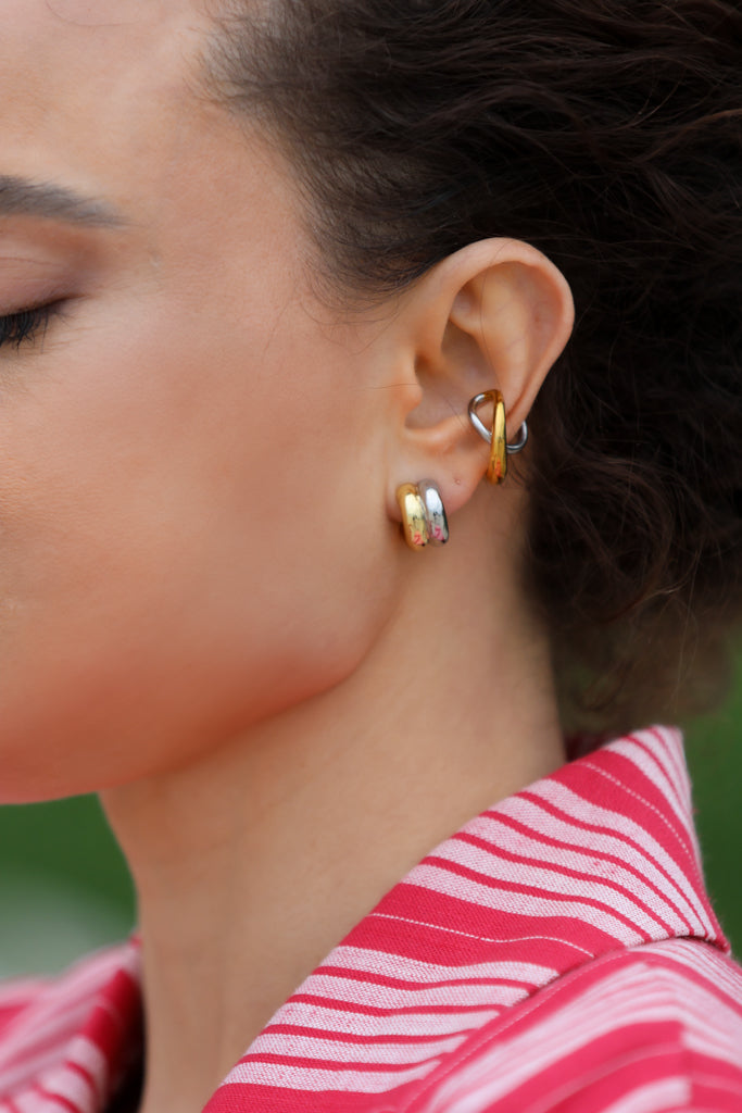 Two Tone Hoops