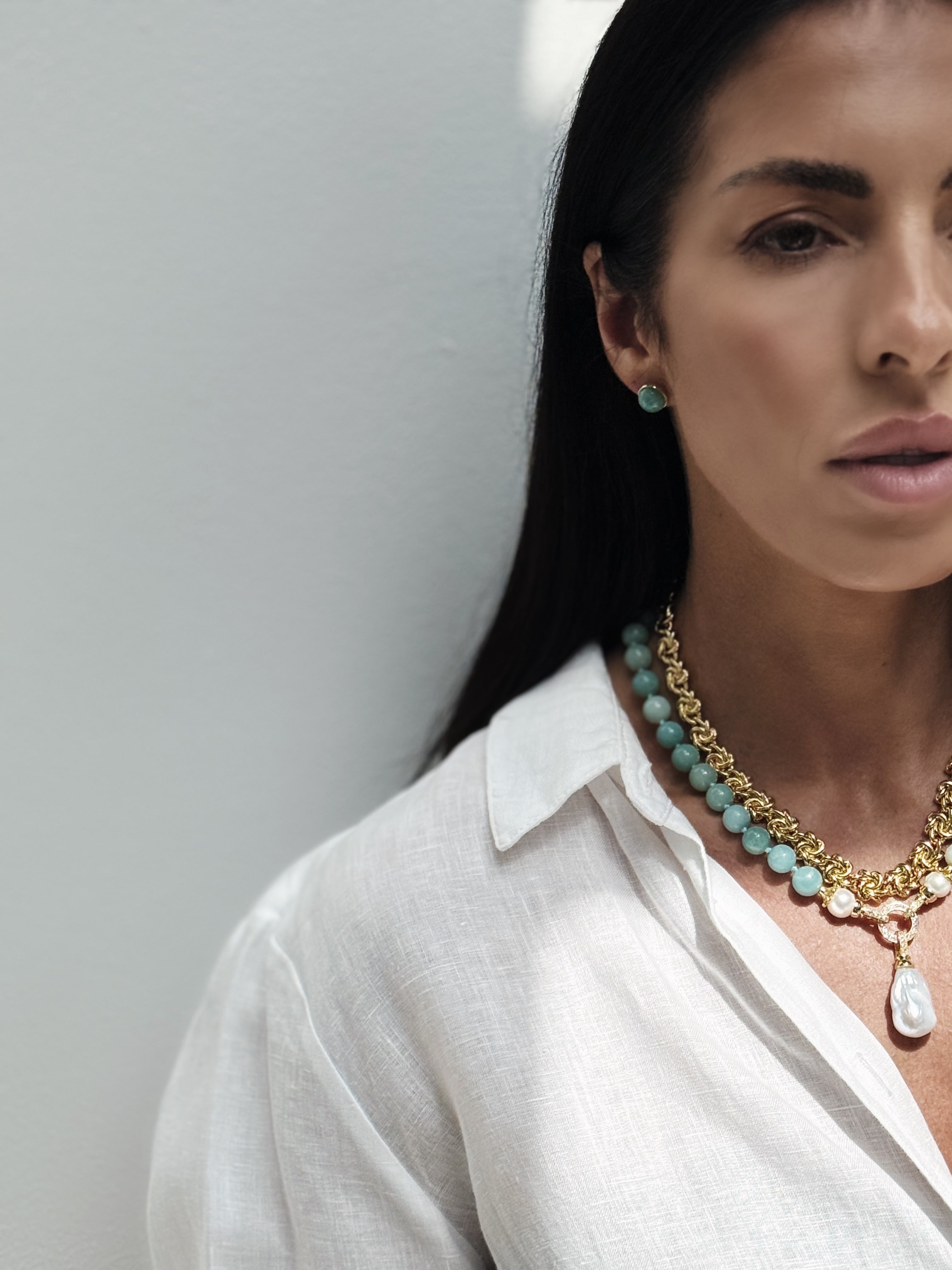 Amazonite Lagoon Necklace