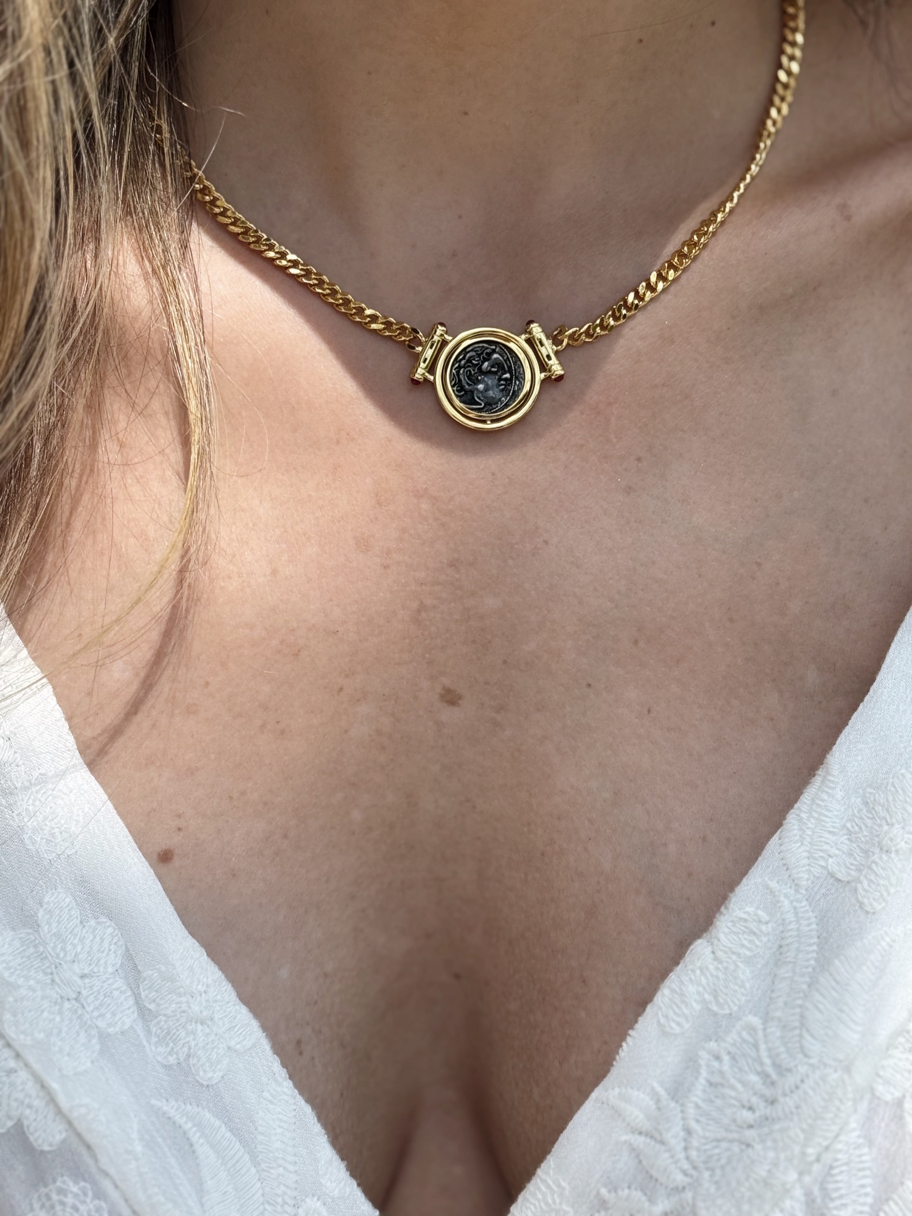 Alexander Coin Necklace
