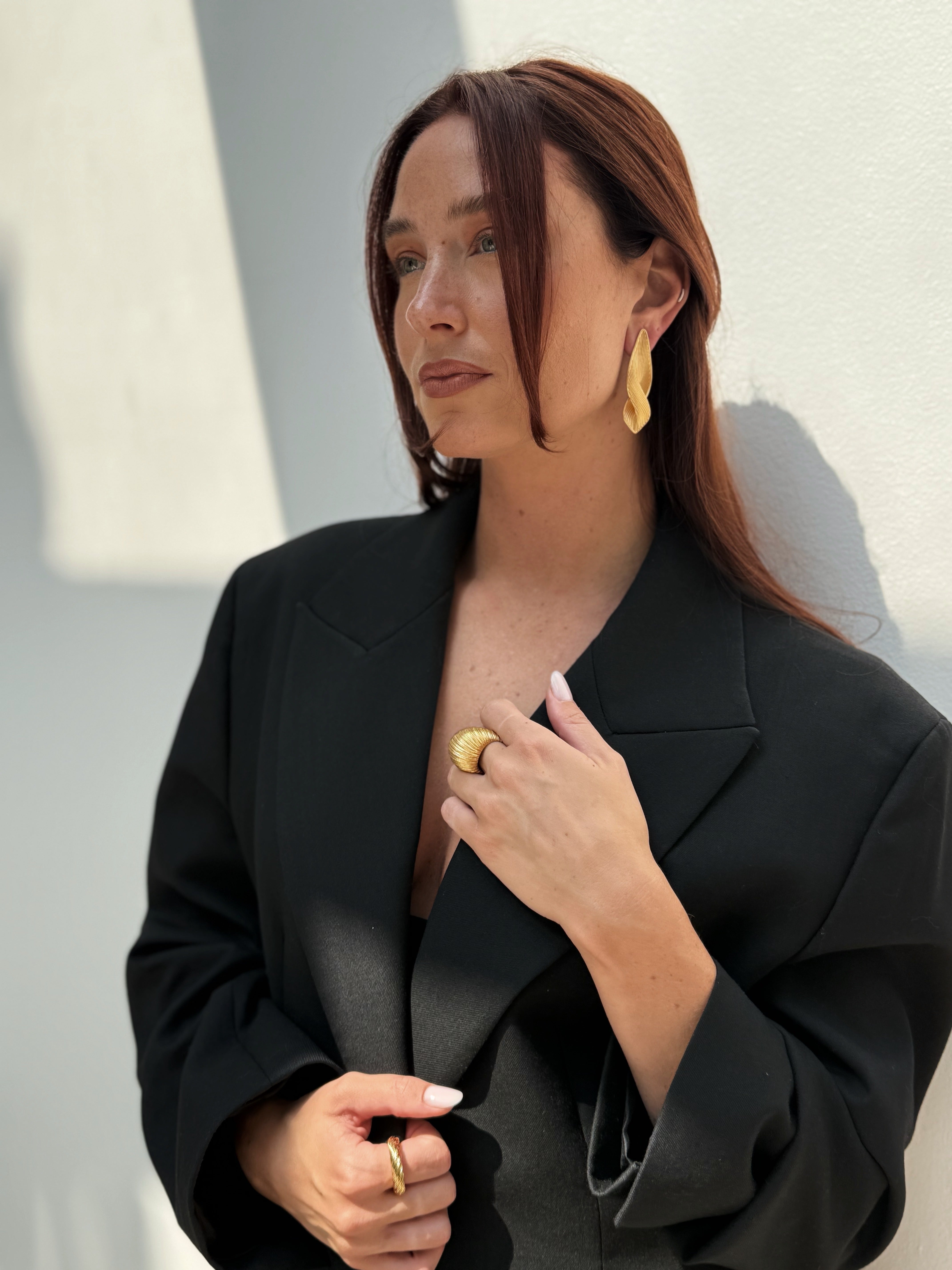 Twist Drop Earrings