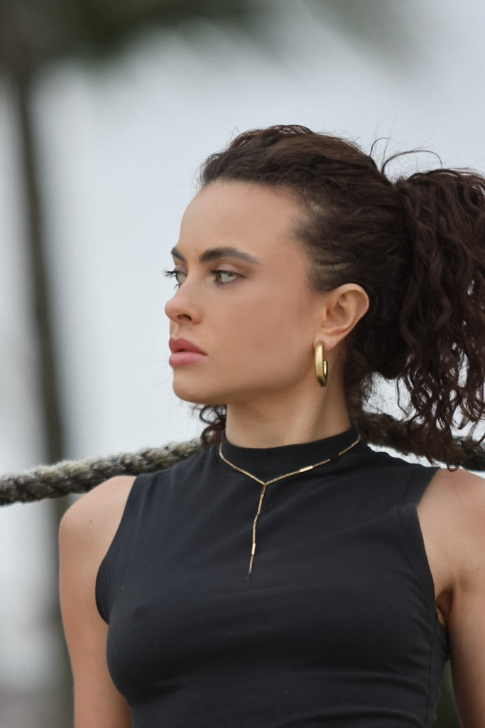 Bar Lariat Necklace
