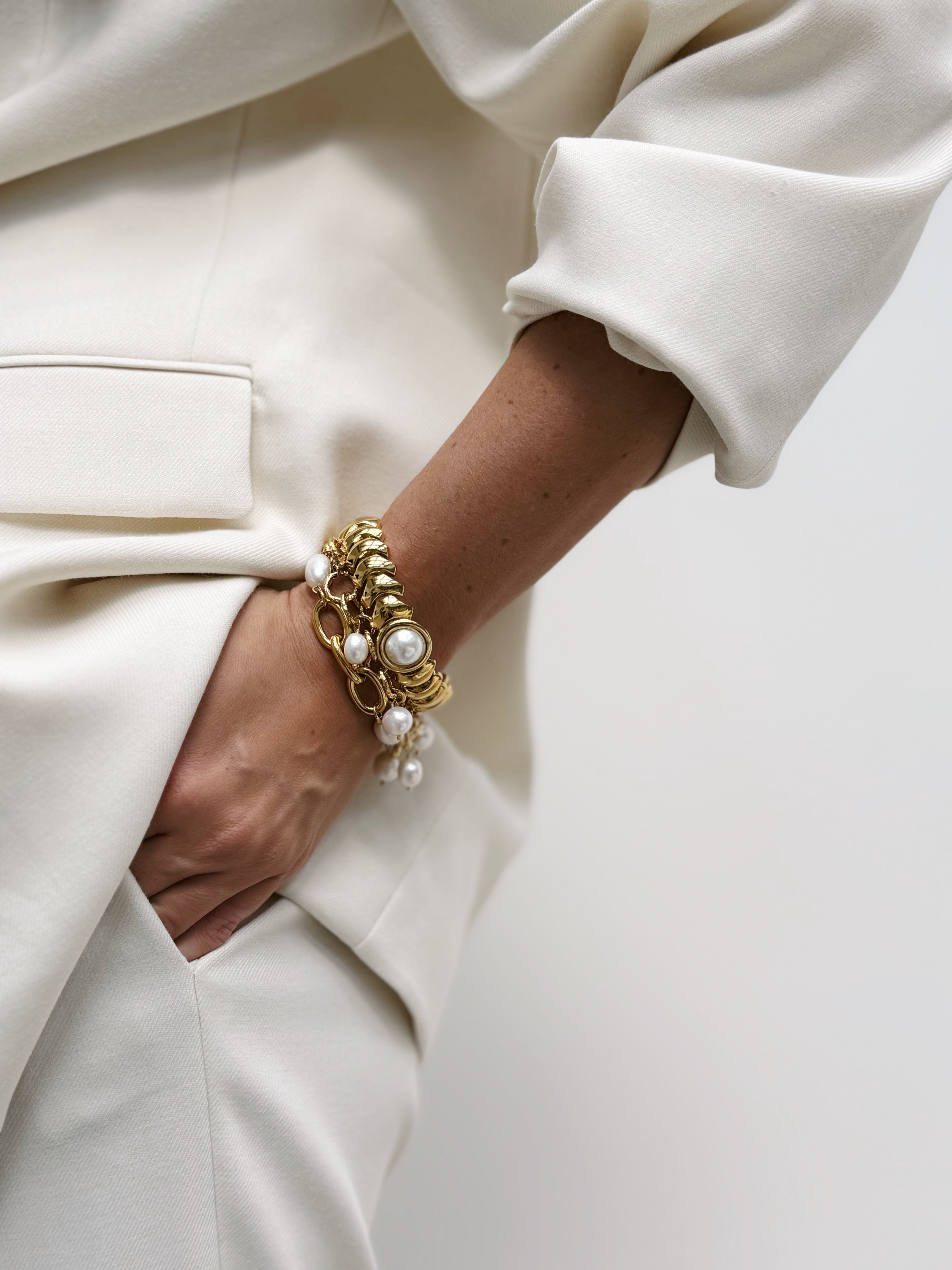 Pearl Cuff Bracelet
