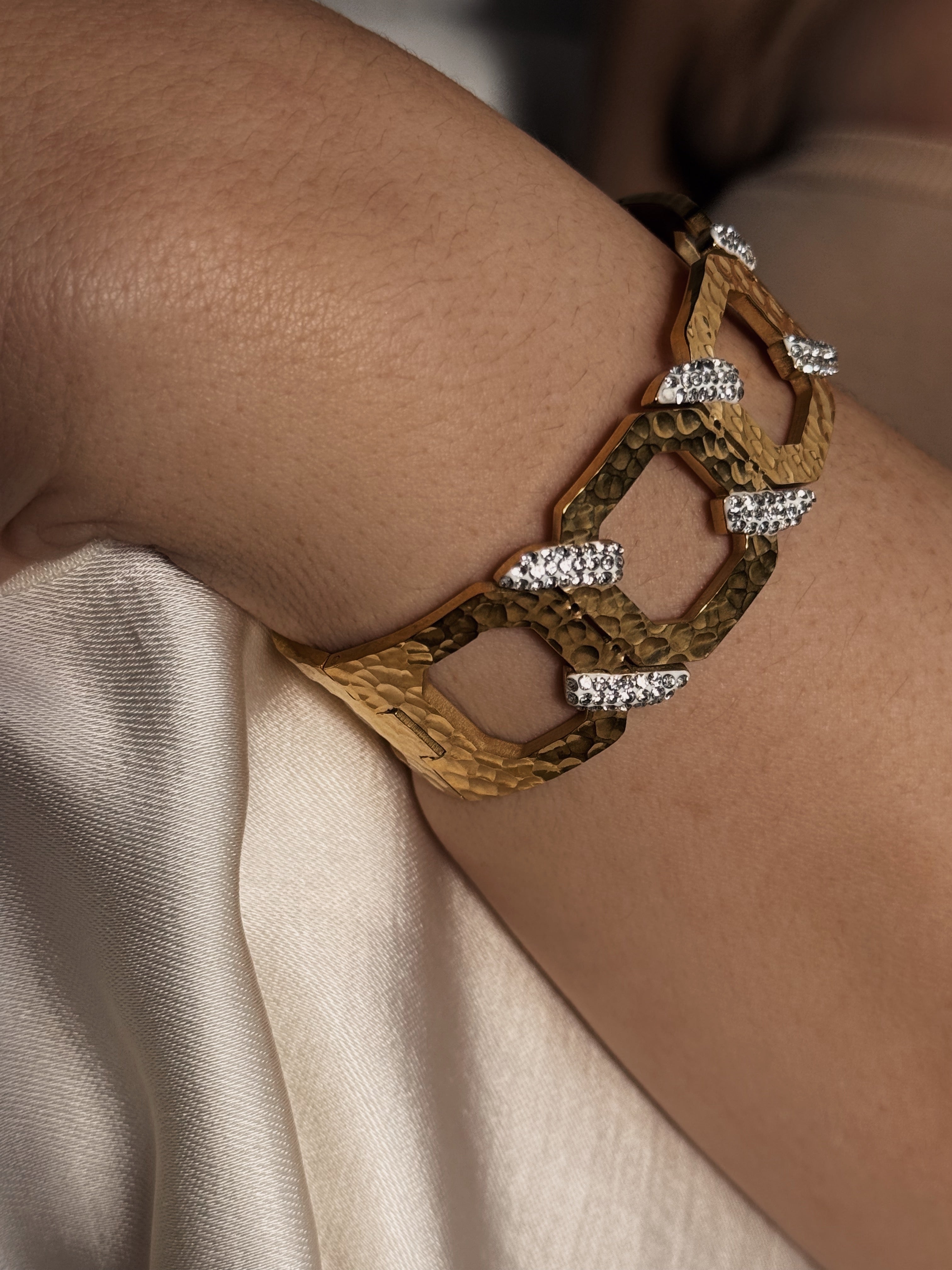 Mistletoe Cuff Bracelet