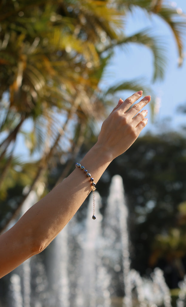 Colorful Pearl Bracelet