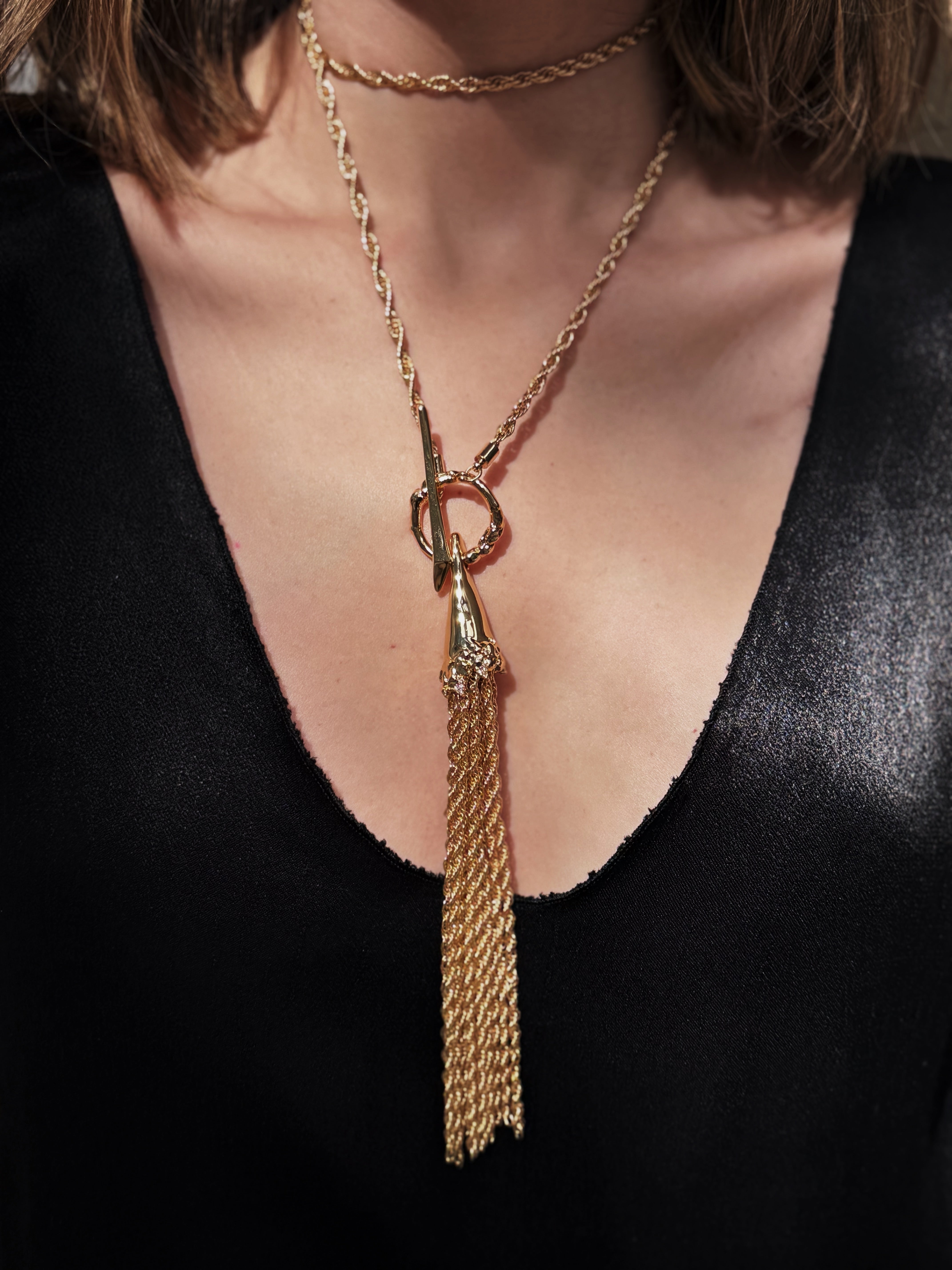 Heirloom Tassel Necklace