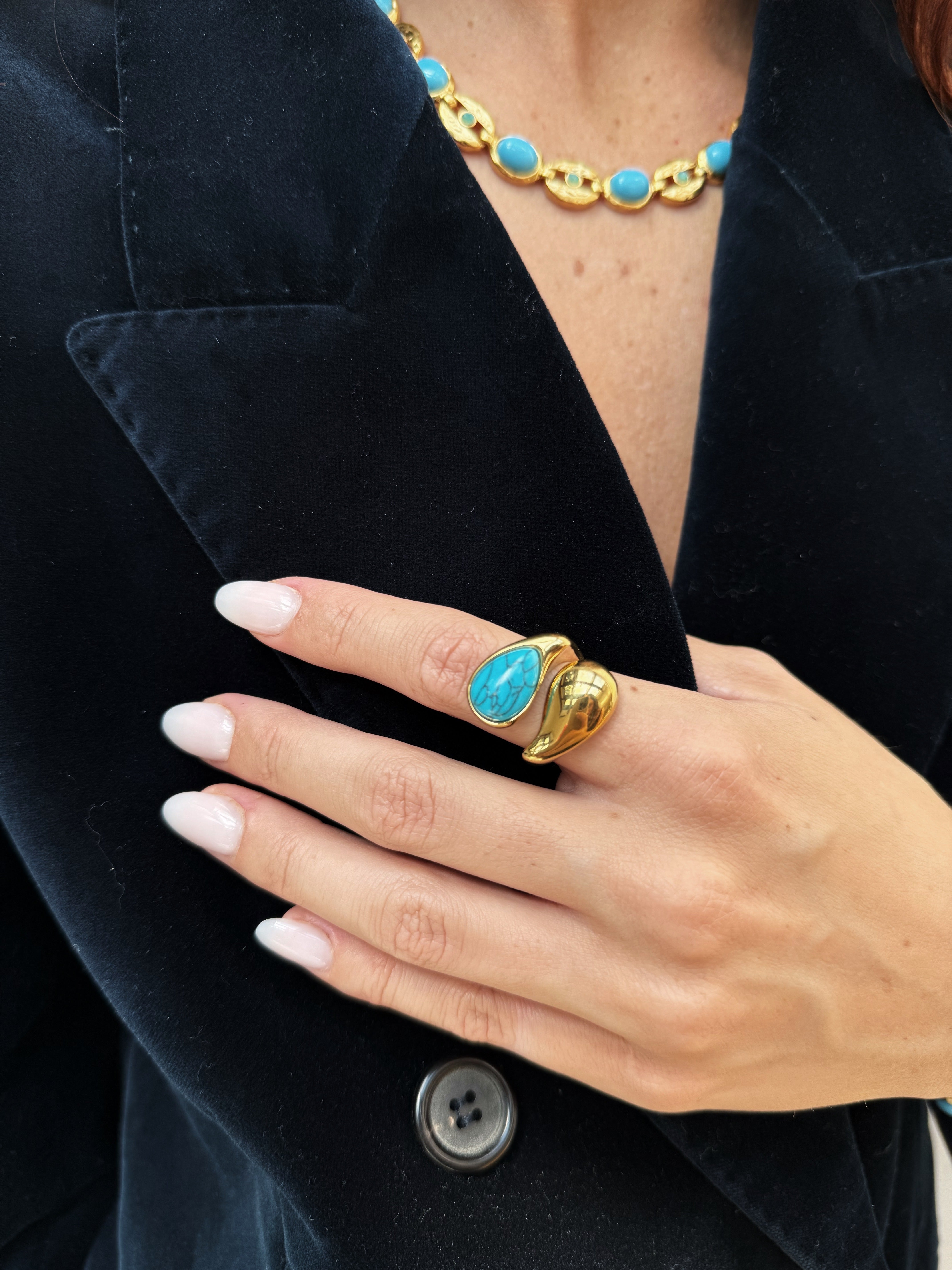 Teardrop Ring