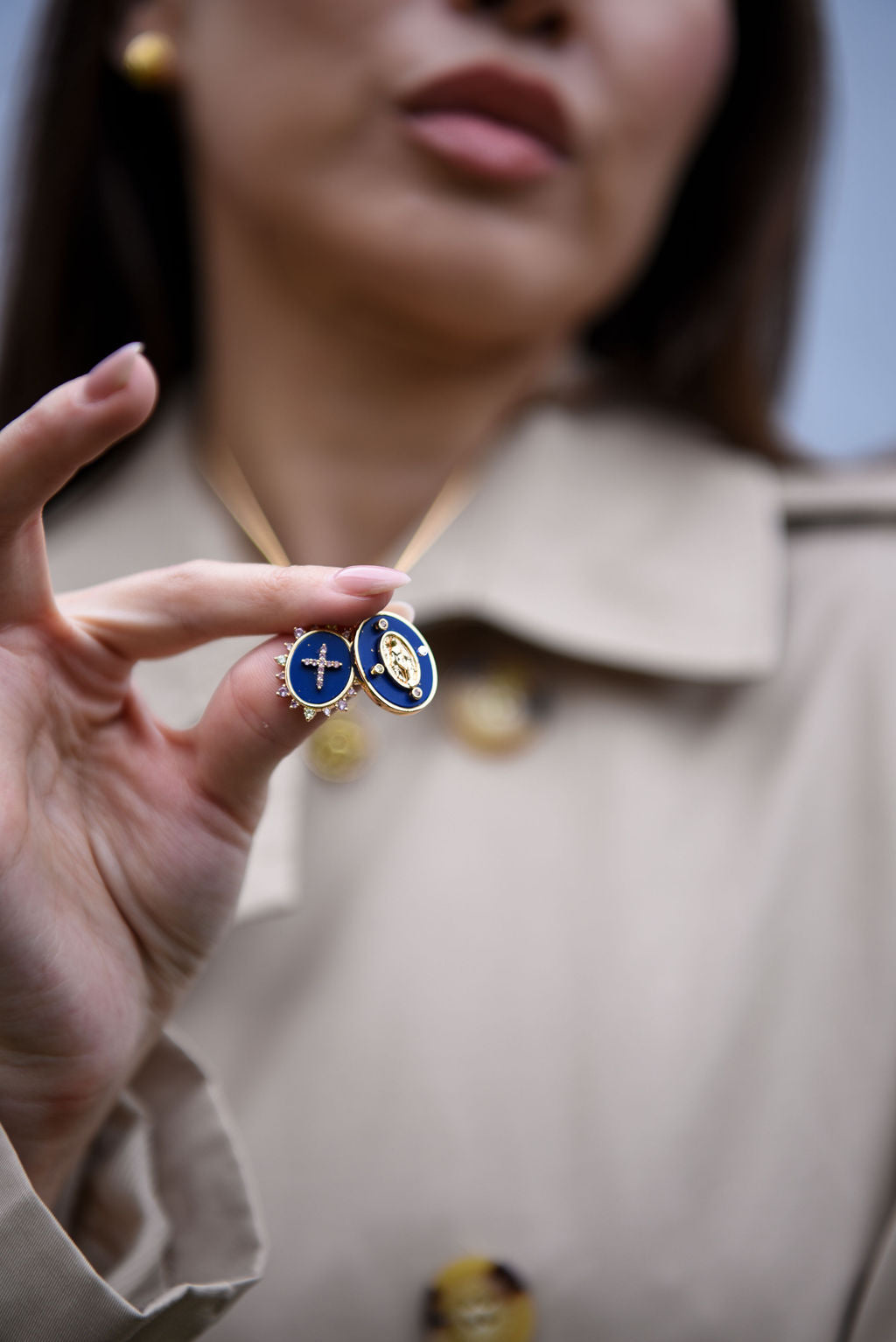 Blue Heirloom Necklace