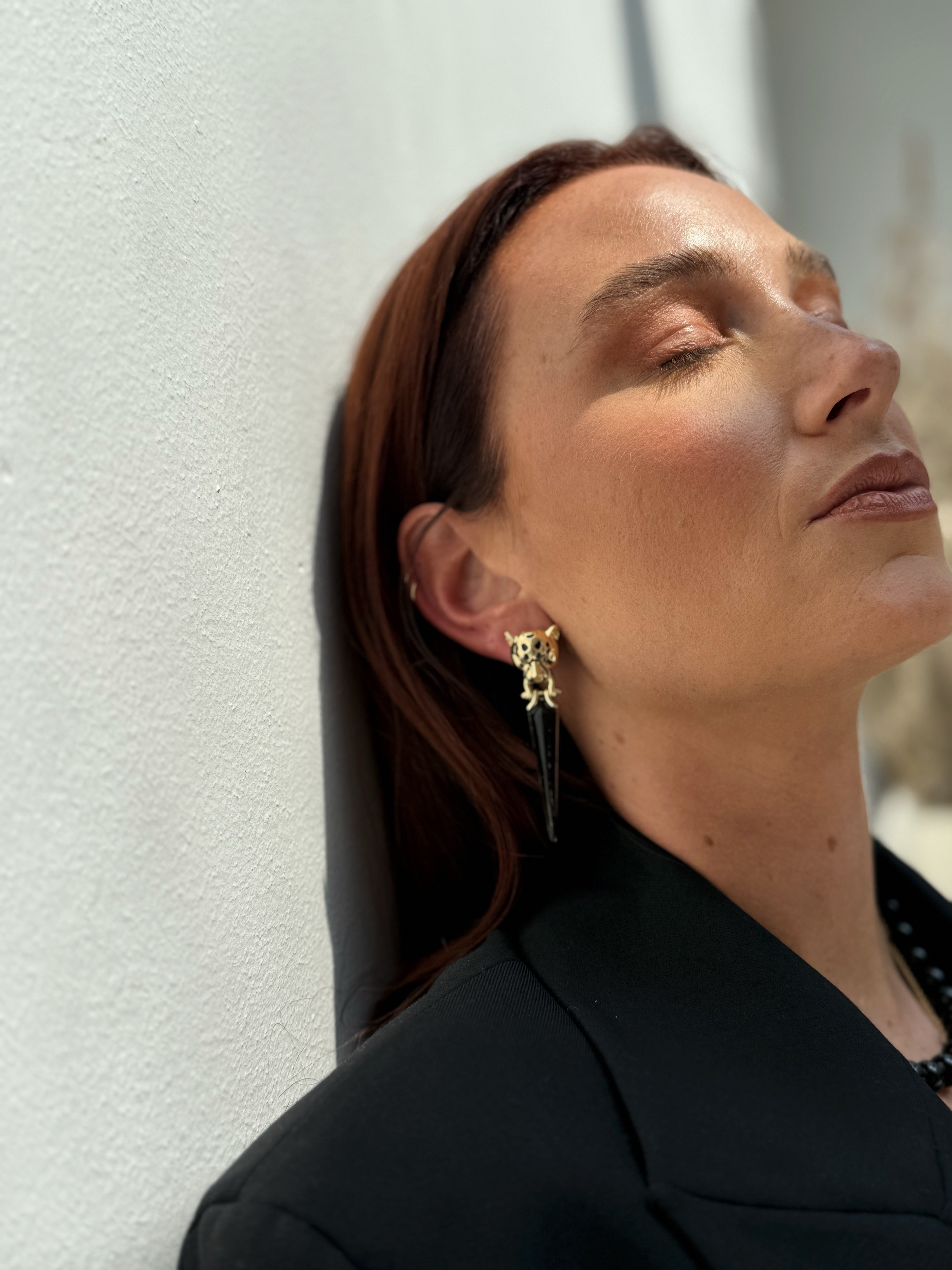 Panther Earrings