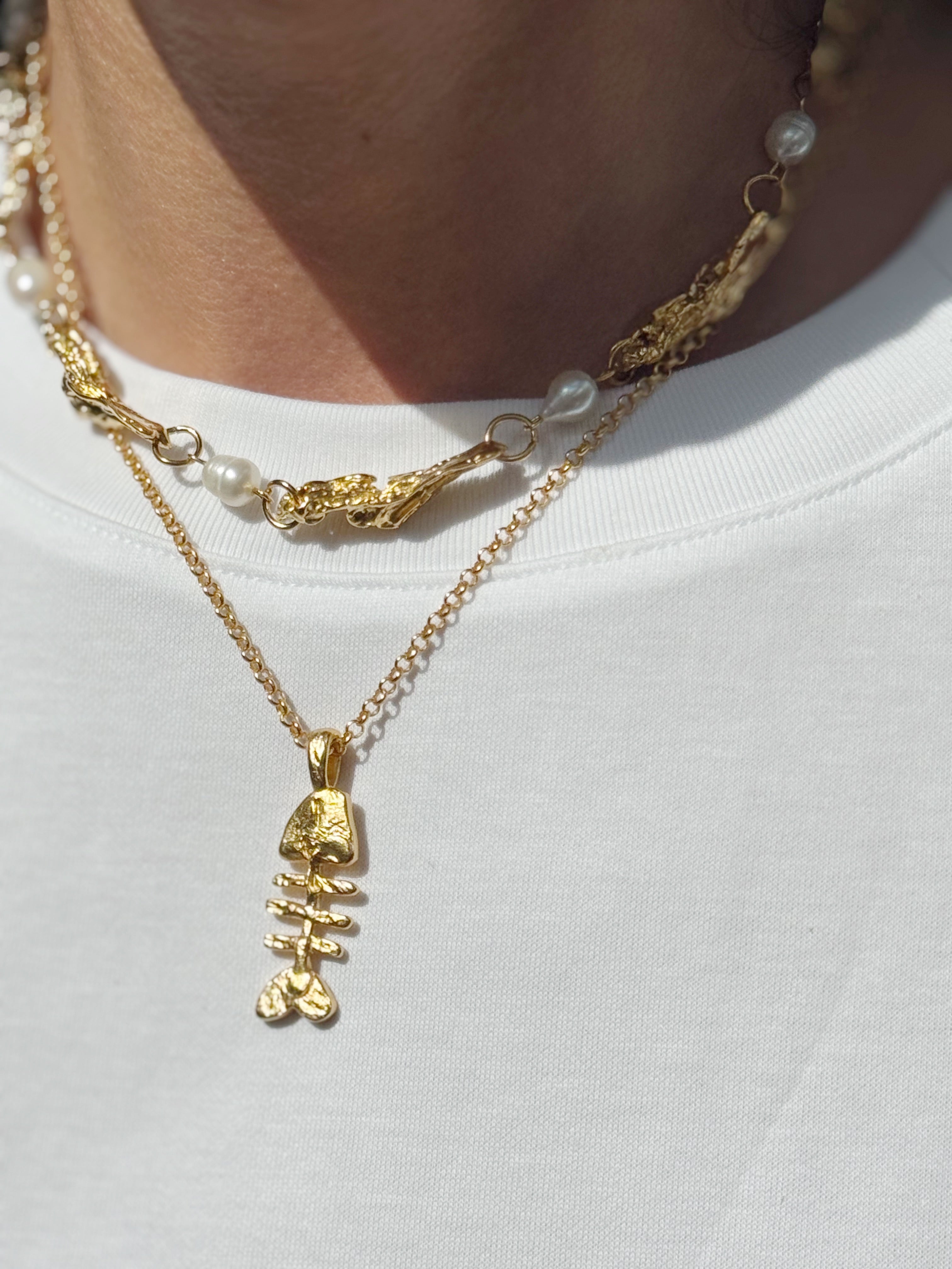 Fishbone Necklace