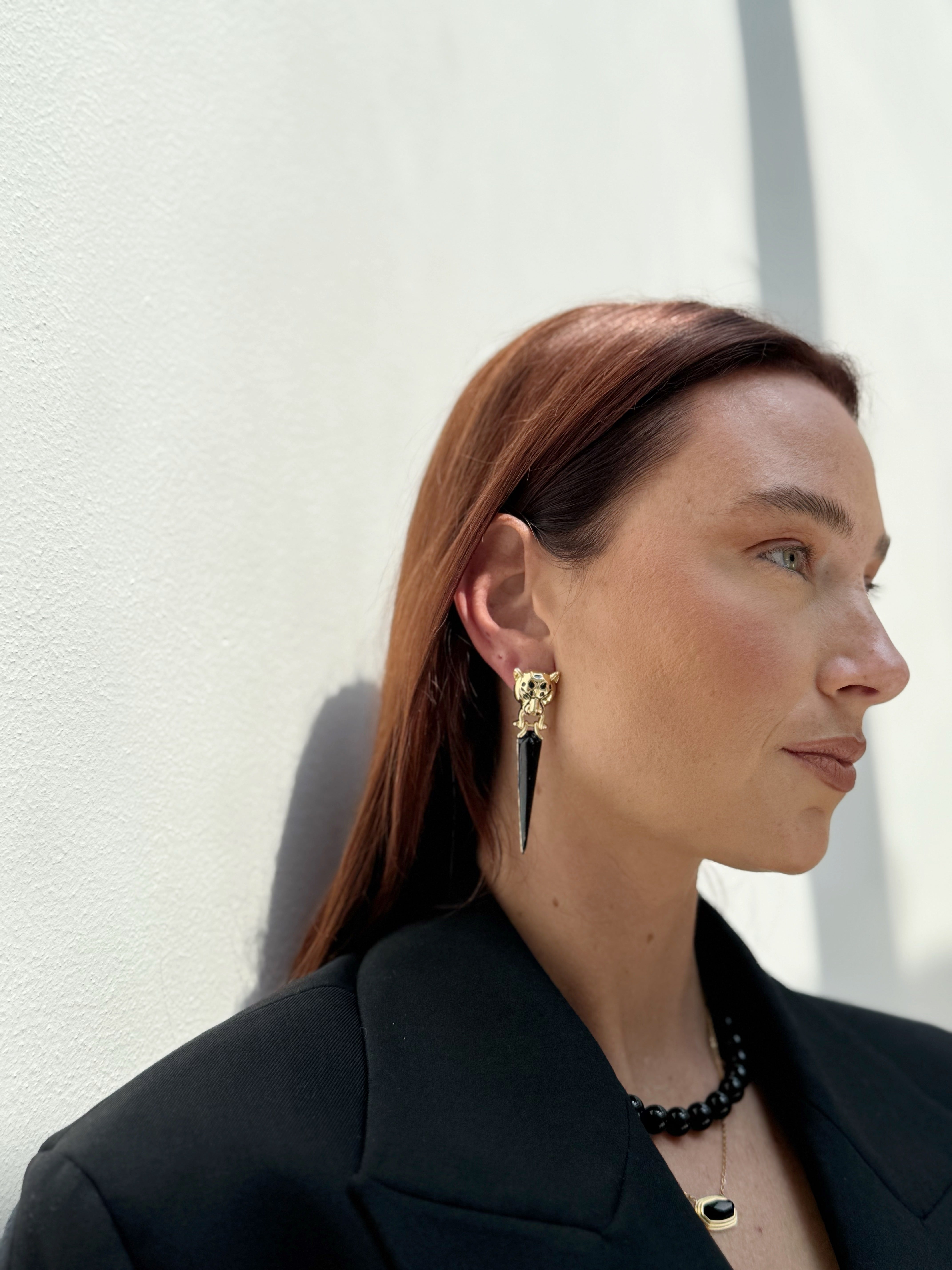 Panther Earrings